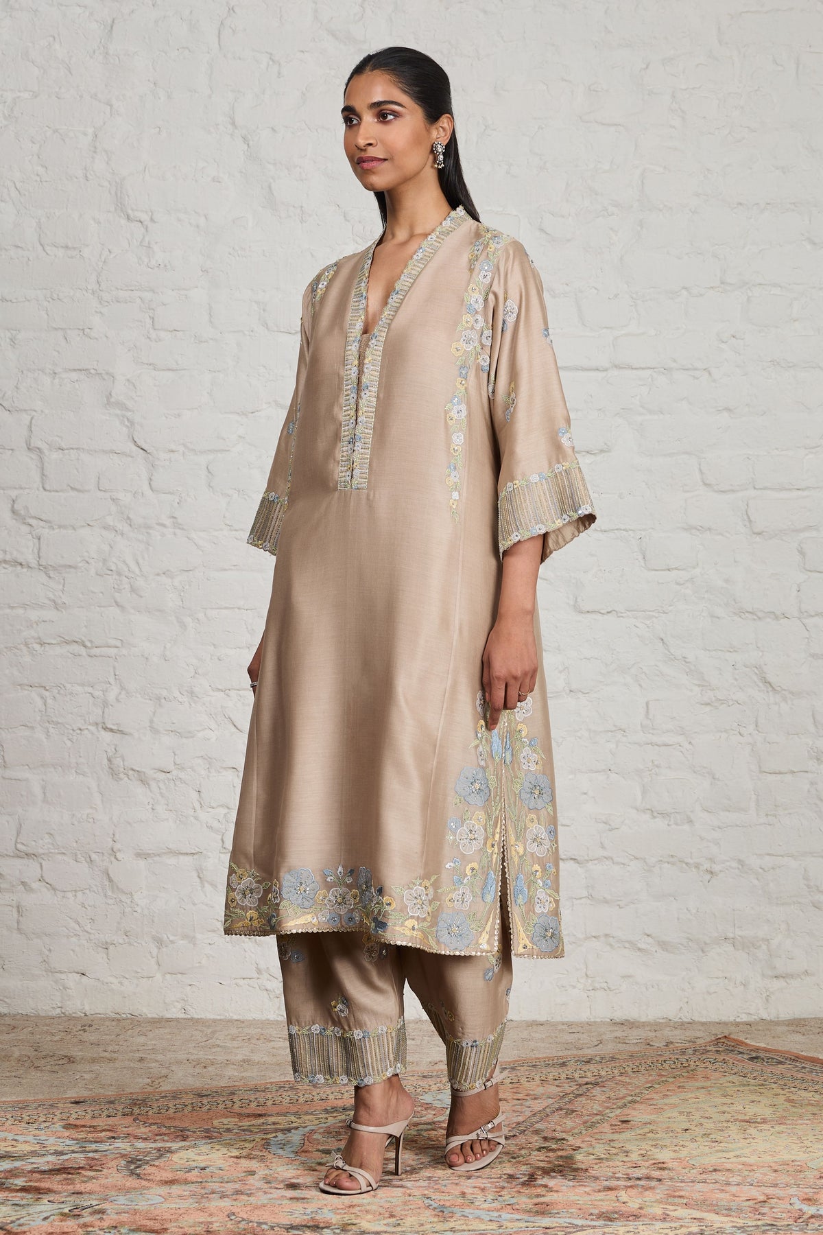 Fern Long Kurta Set