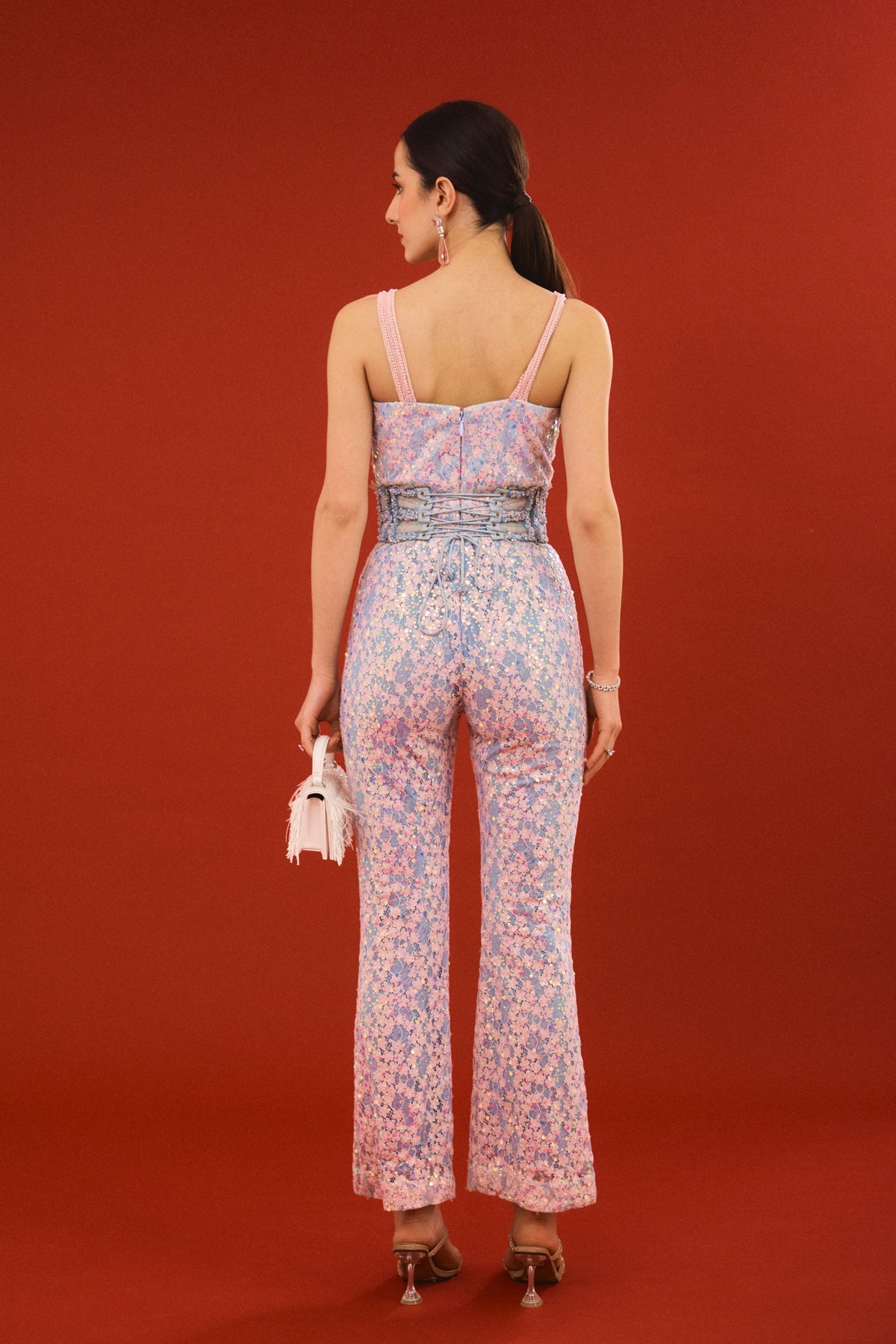 Cardi Jumpsuit Set