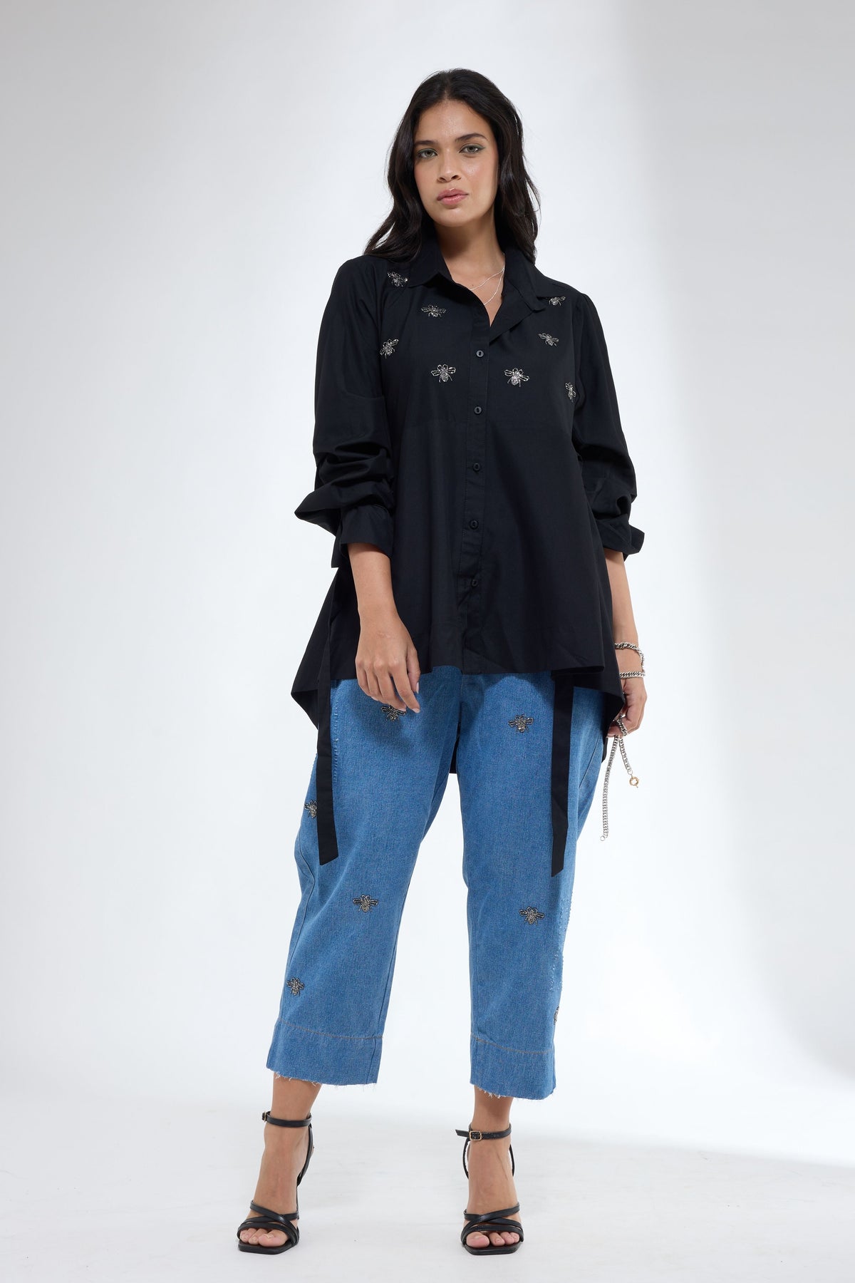 Shirt With Bug Motif