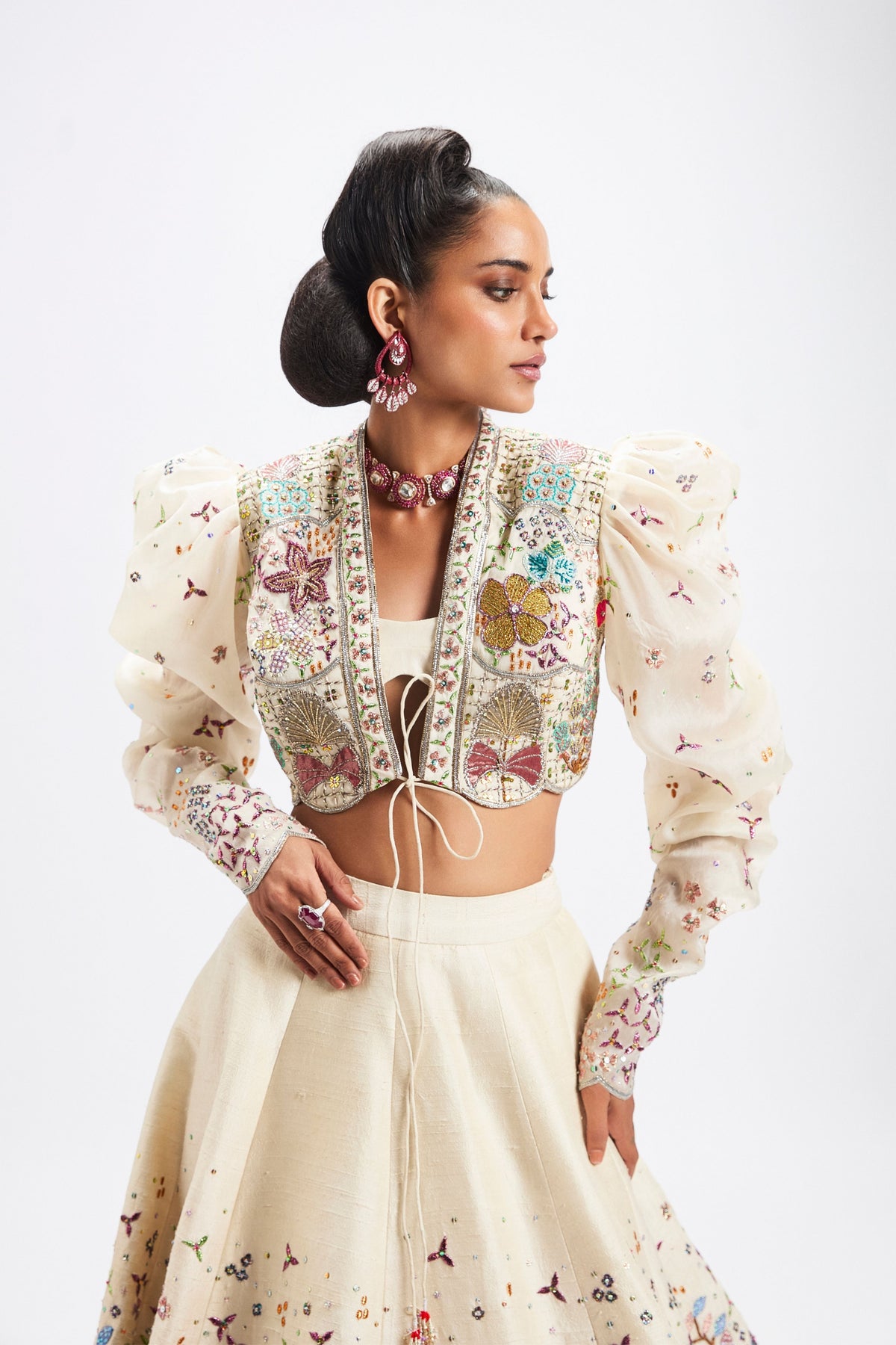 Tenebra Lehenga Set