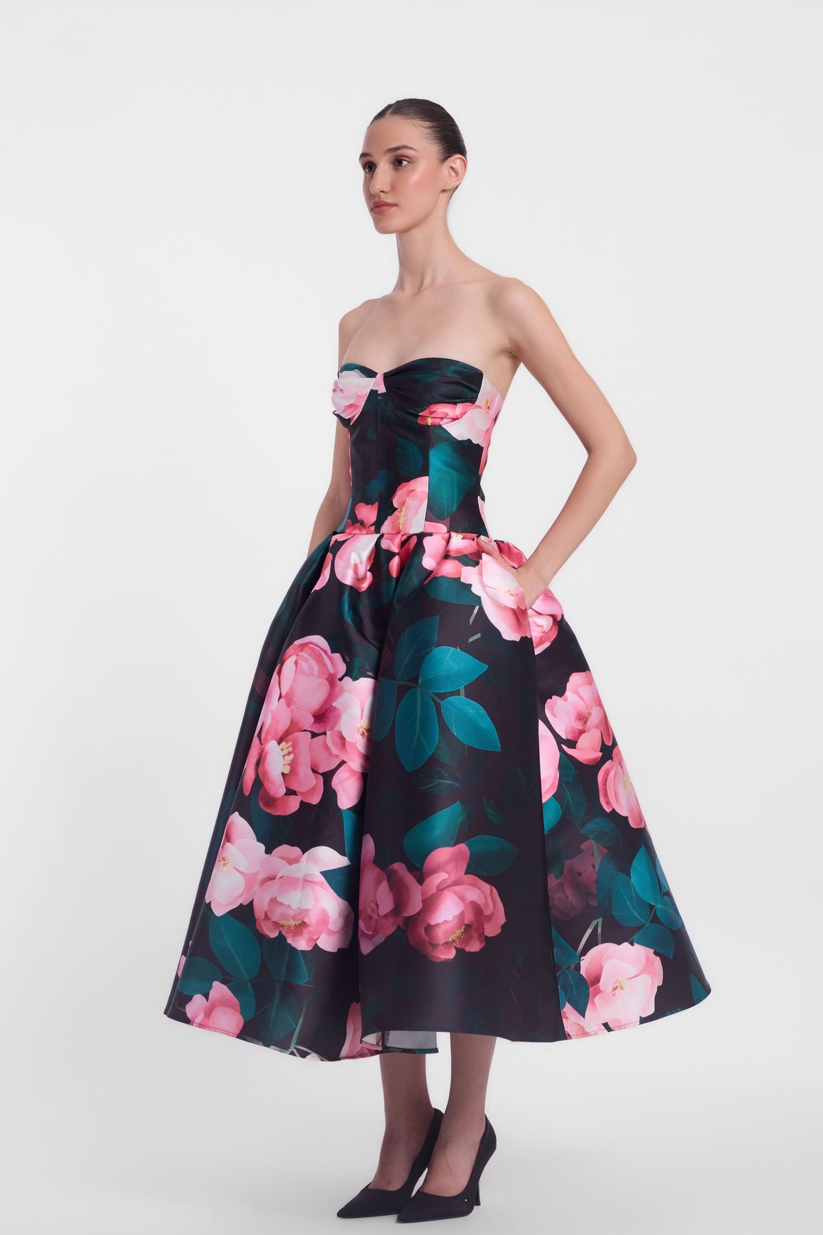 Strapless  Midi