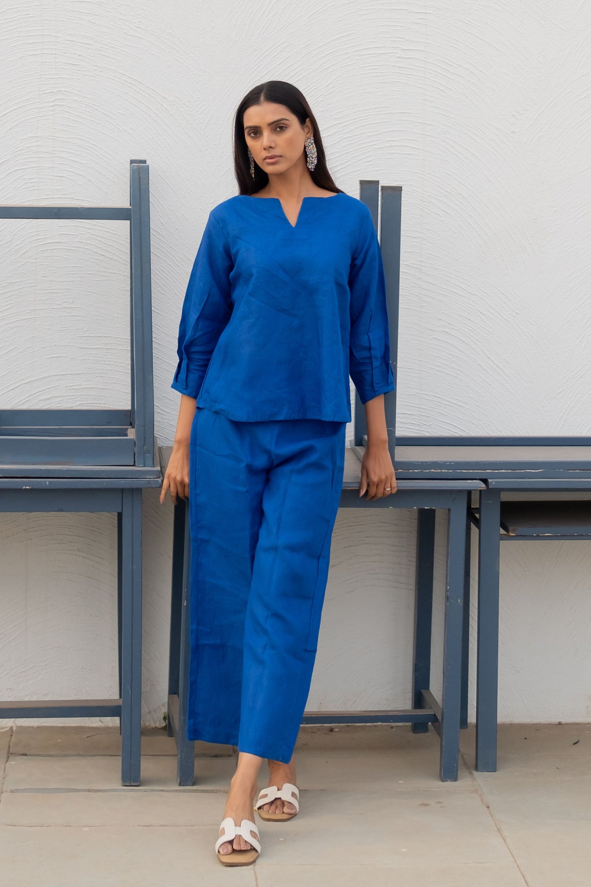 Sapphire Blue Co-ord Set