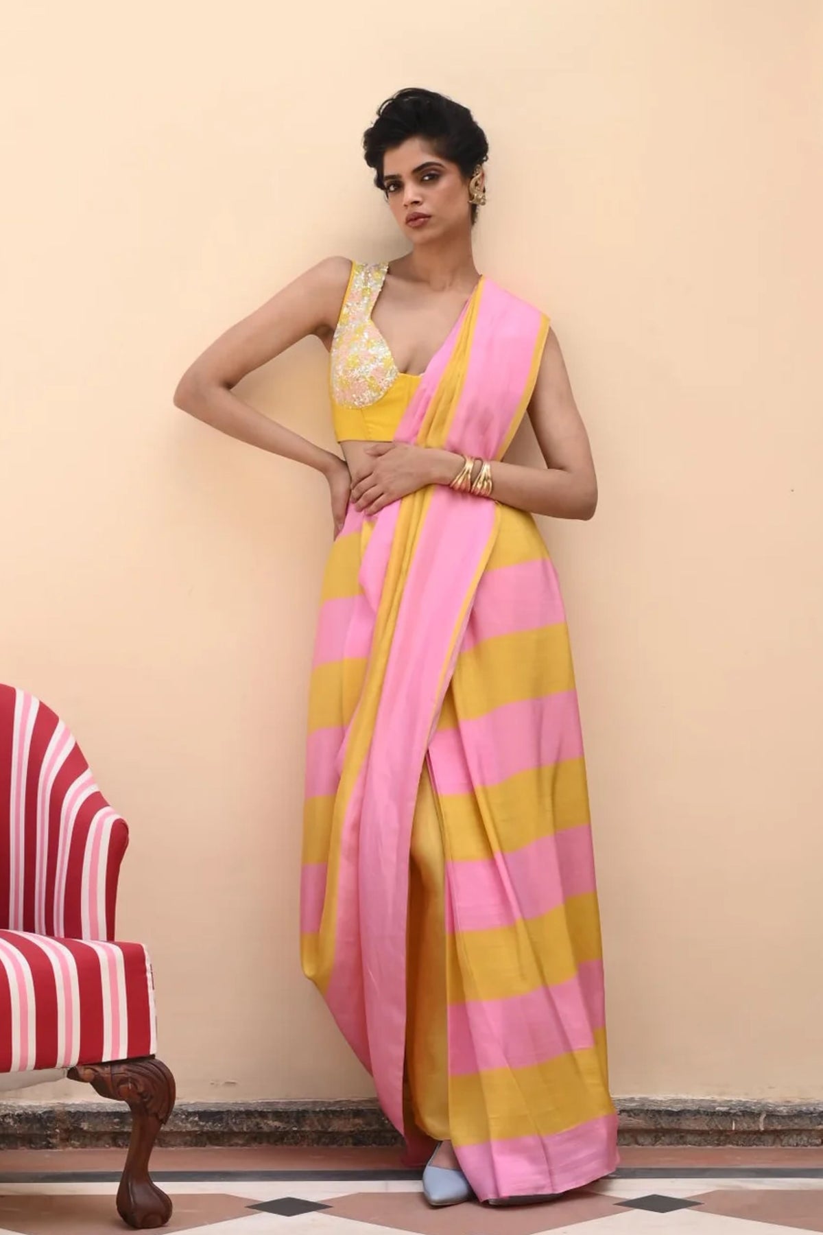 Glimmer Saree