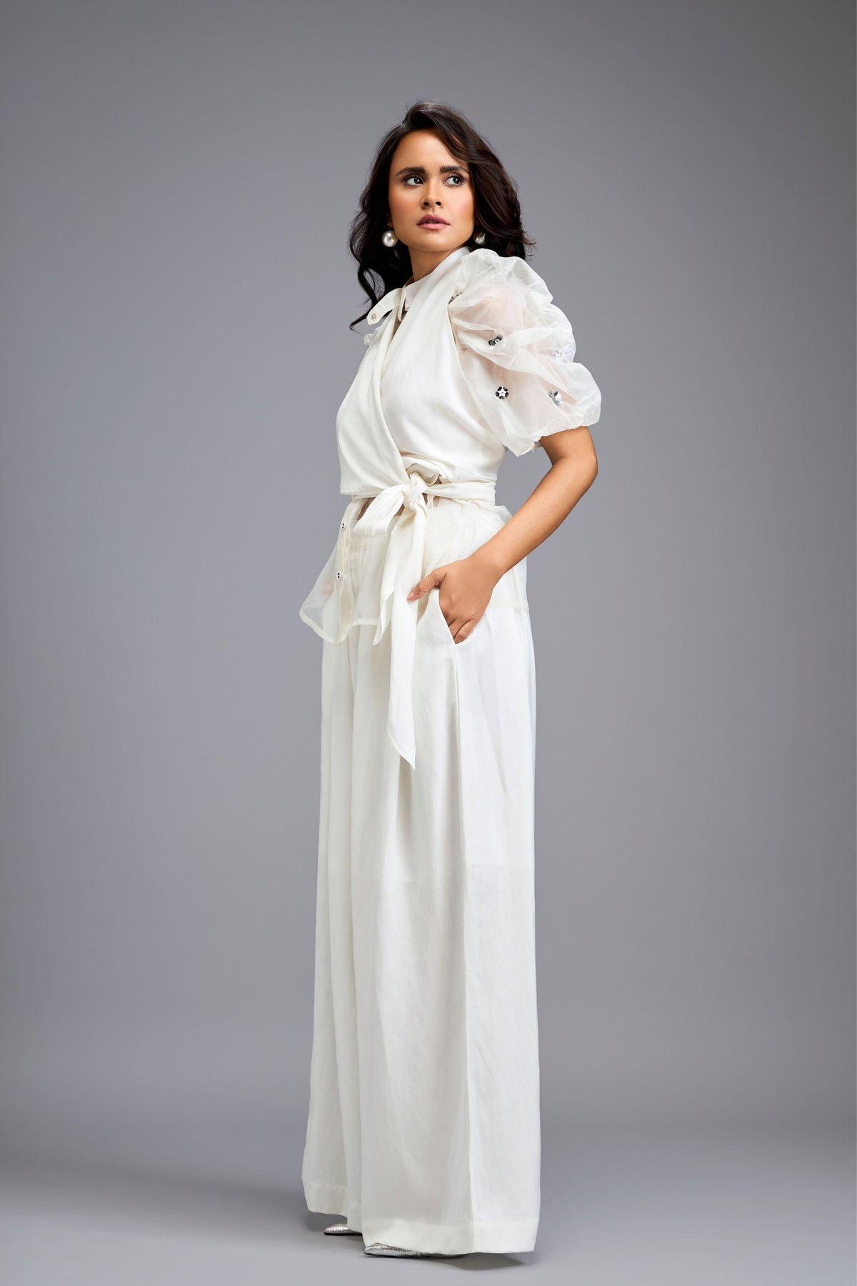 Flower Textured Co-ord Set