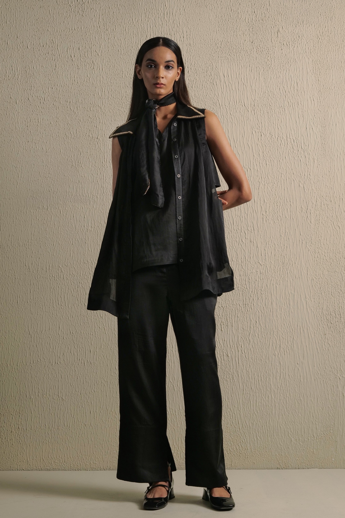 Black Side Fun Dress
