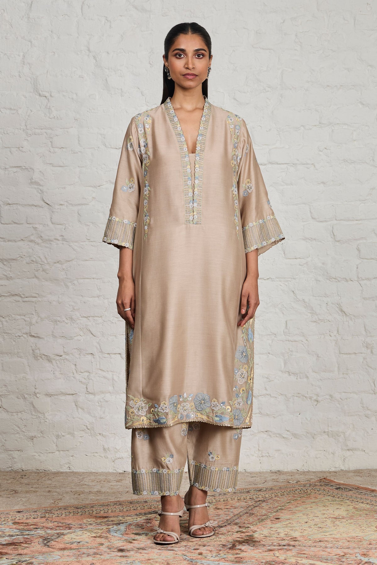 Fern Long Kurta Set