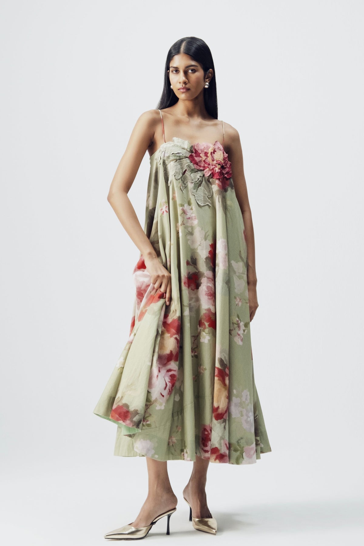 Roos Patchwork Dress