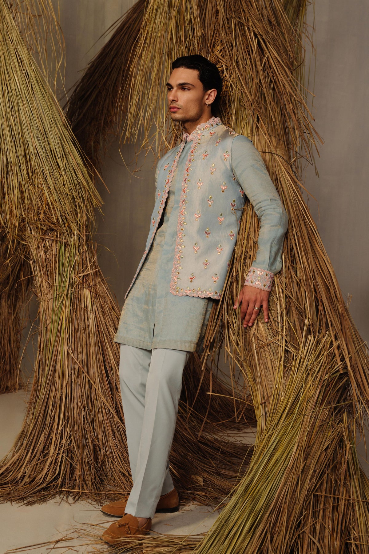 Barkat Nehru Jacket Set