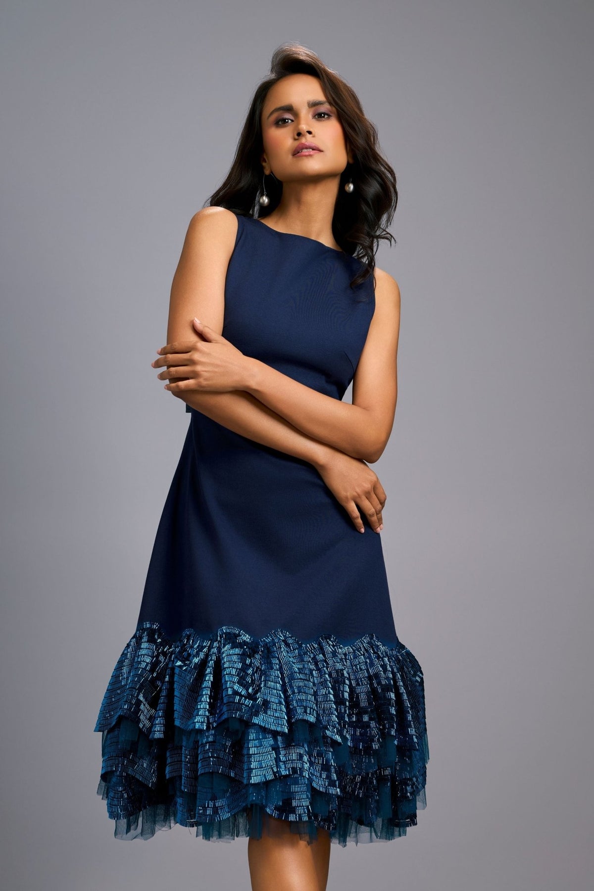 Cut - Out Black Dress - Deepika Arora - Elahe