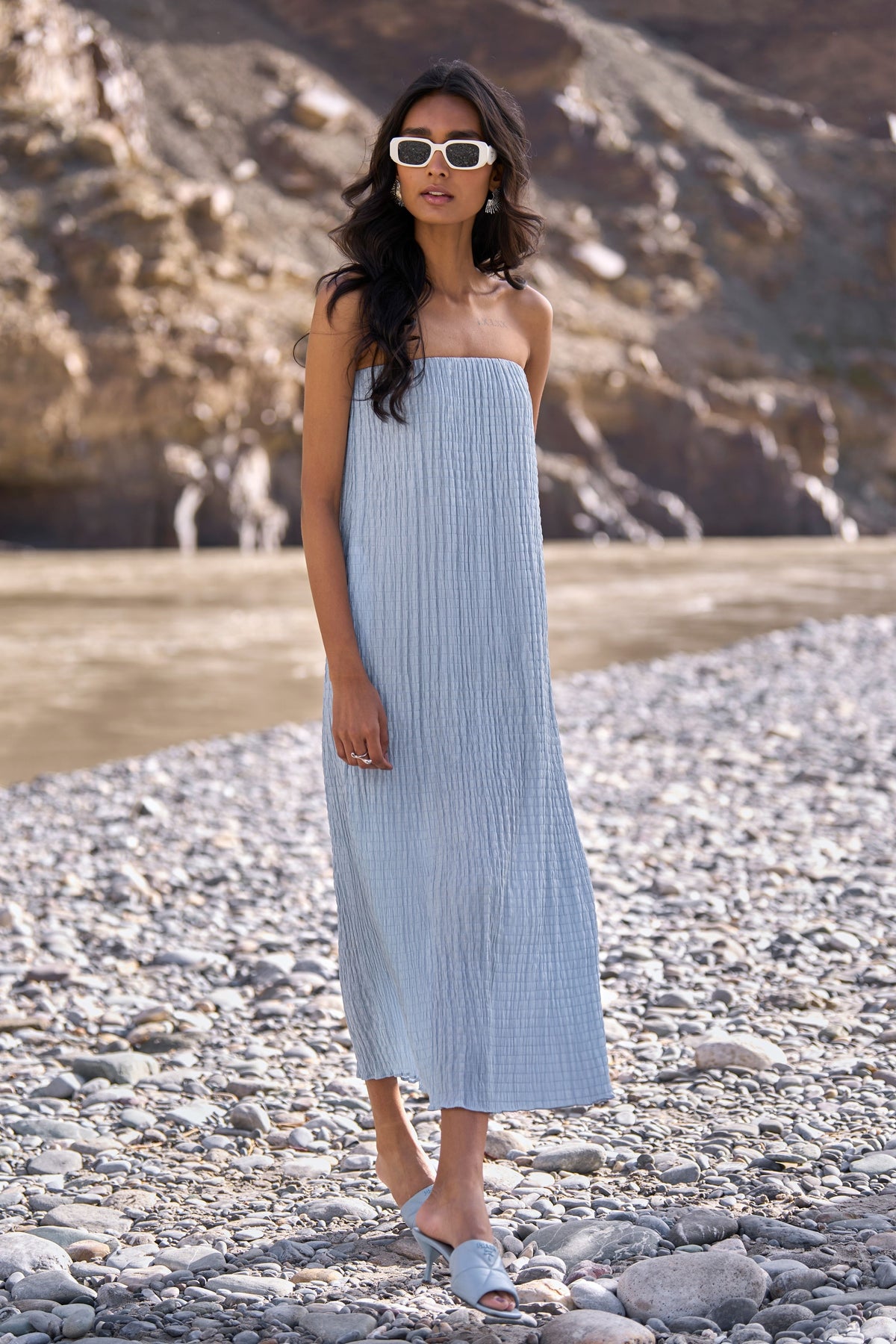 Crushed Crinkled Midi