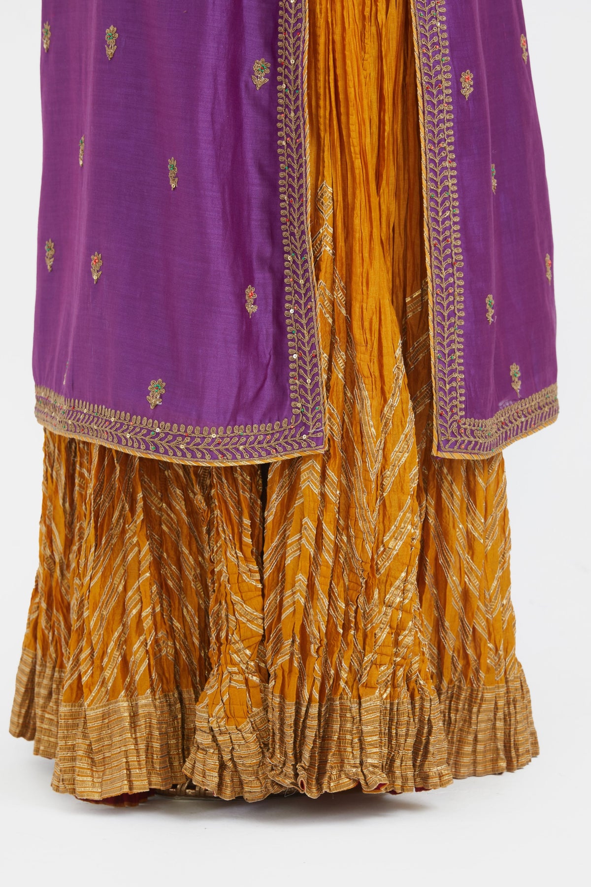 Chanderi Silk Lehenga Set