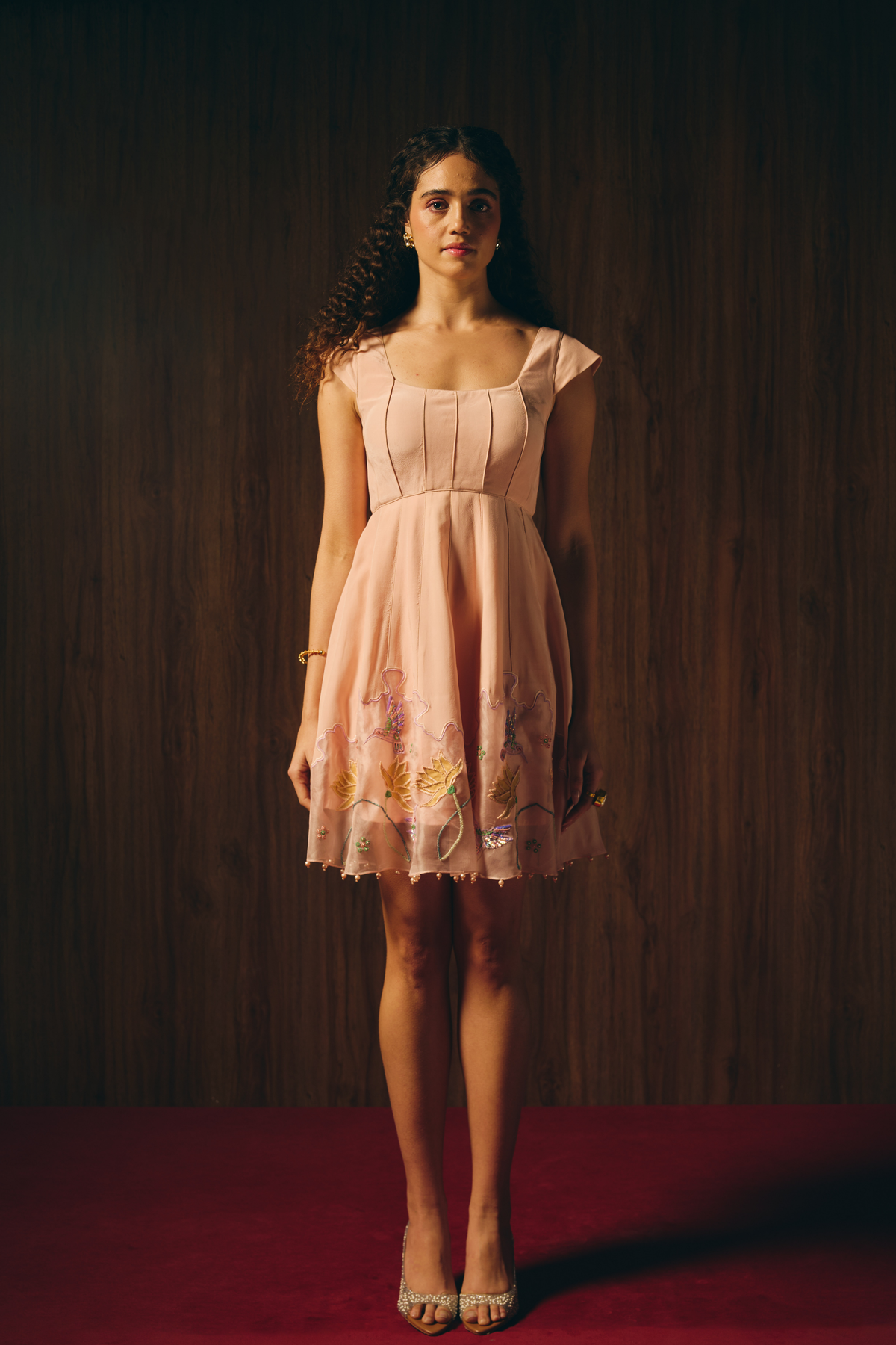Misty Rose Short Dress