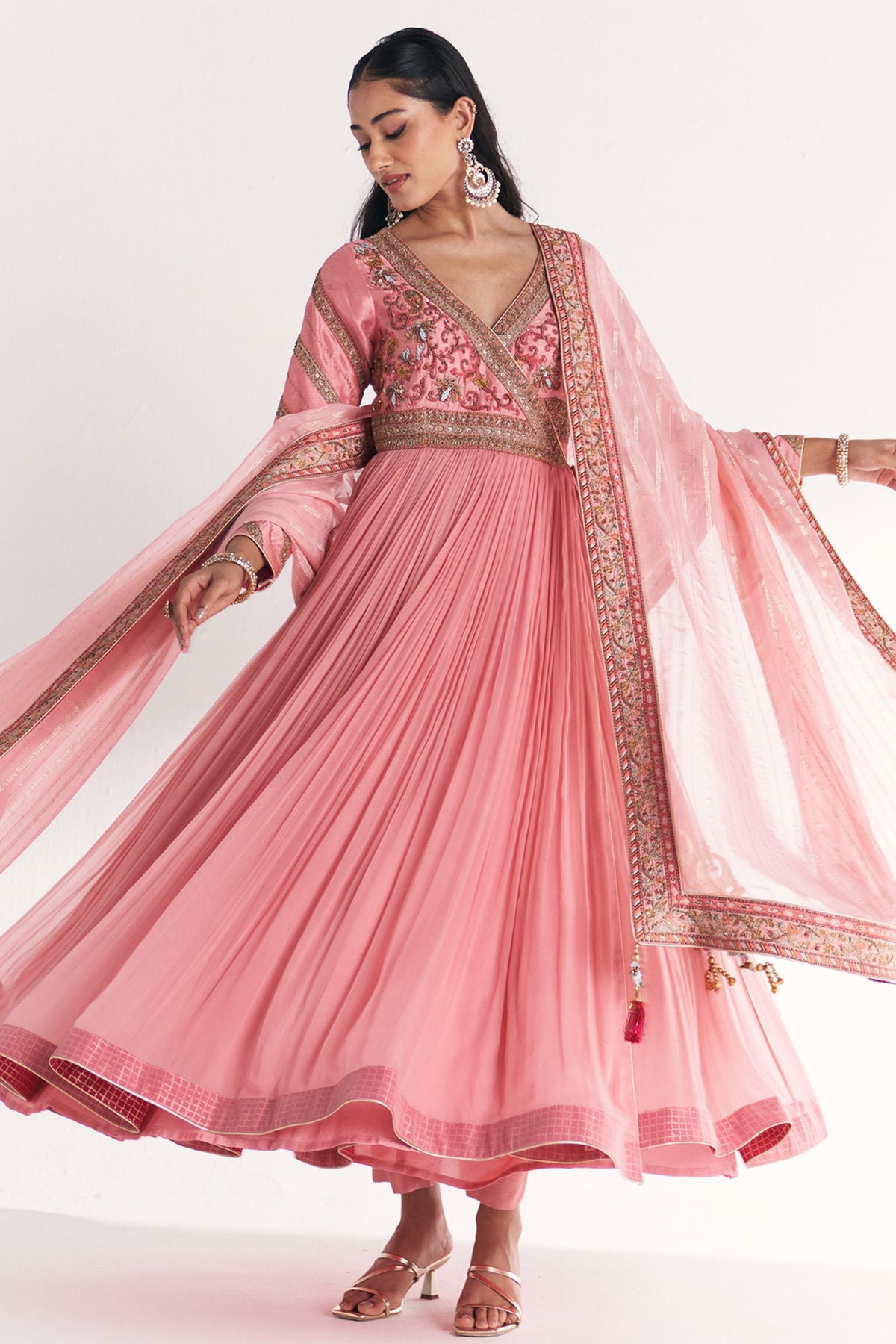 Kamya Light Pink Anarkali