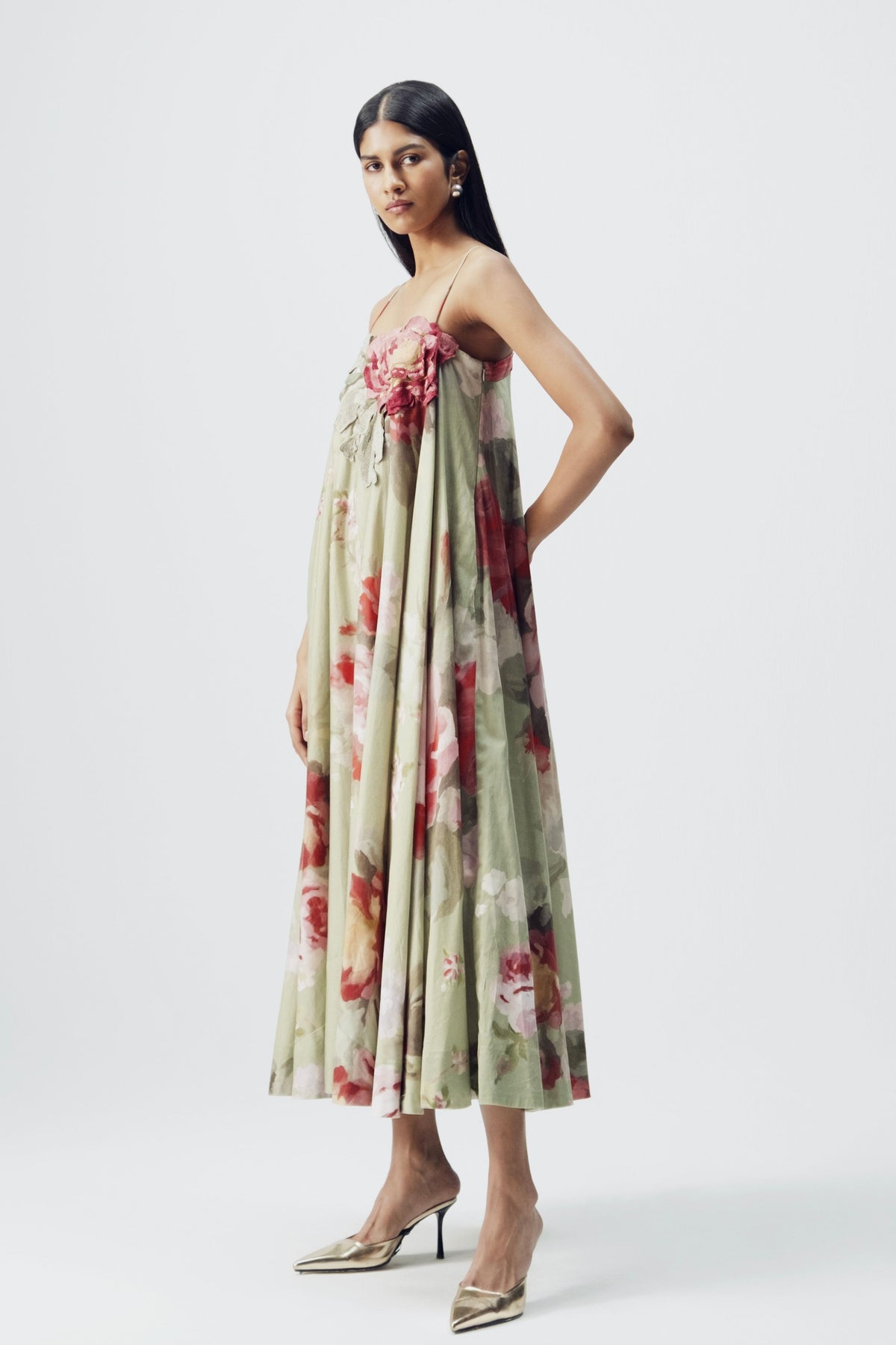 Roos Patchwork Dress