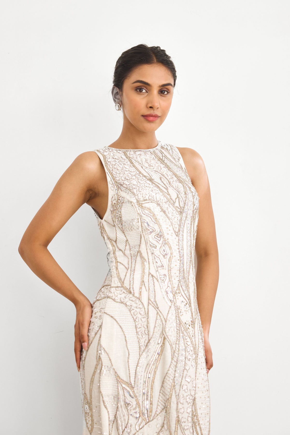 Gold Frost Gown