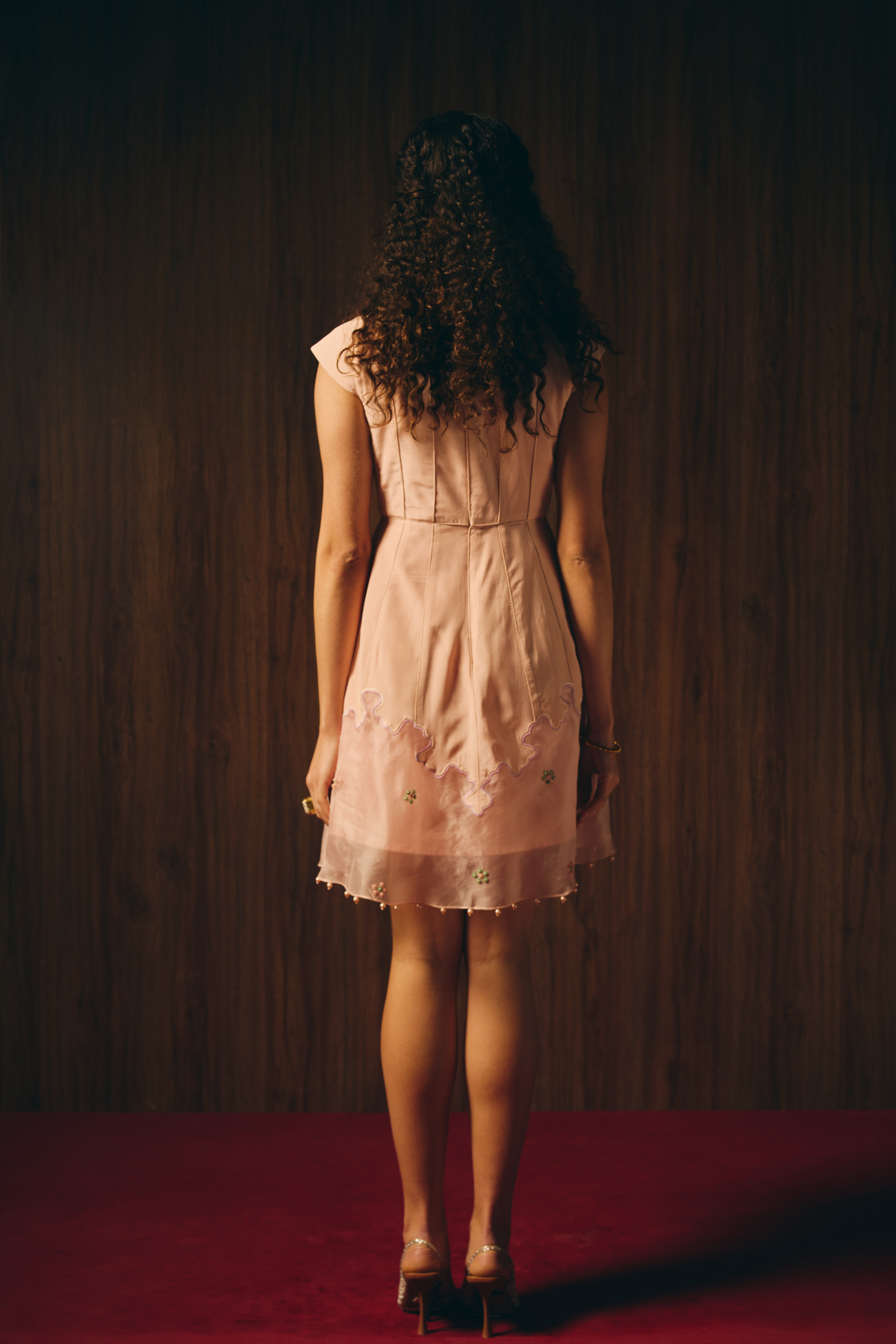 Misty Rose Short Dress