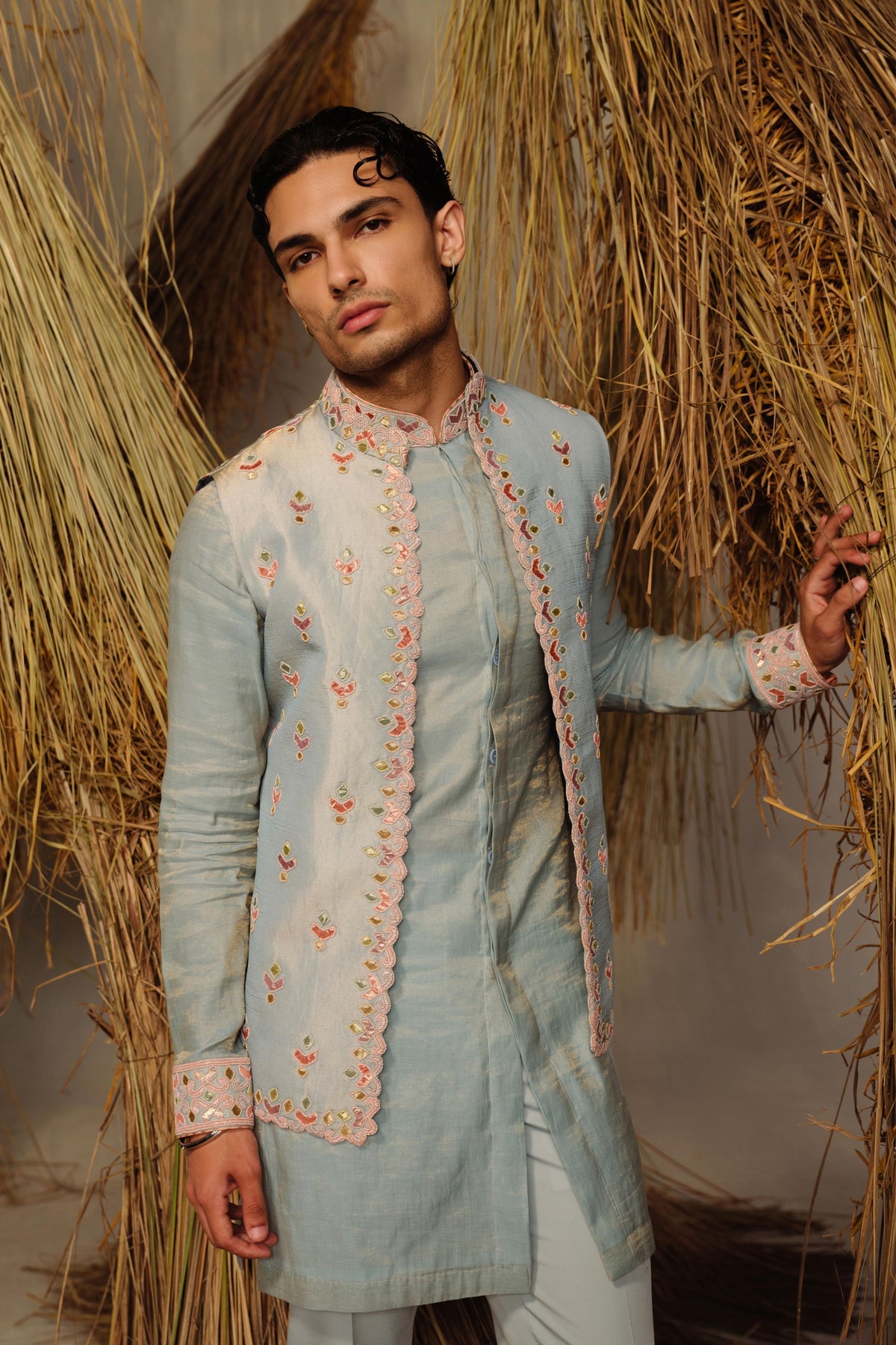 Barkat Nehru Jacket Set