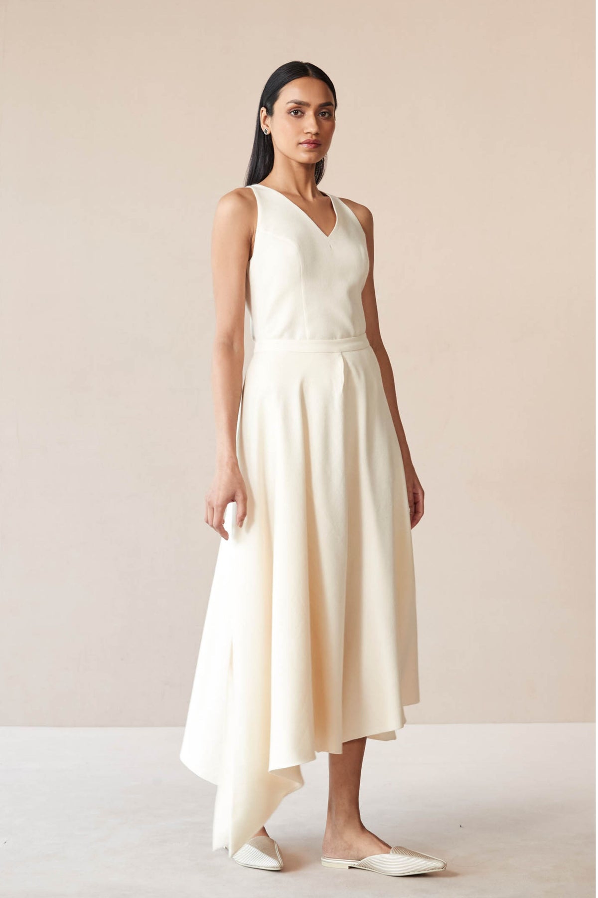 Ivory Marwa Jacket Set