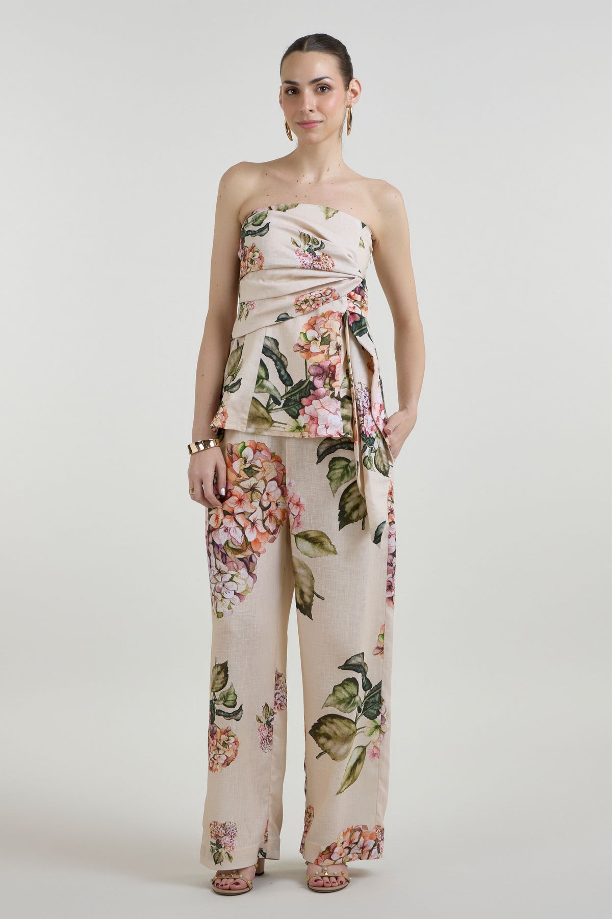 Hazel Strapless Co-Ord Set