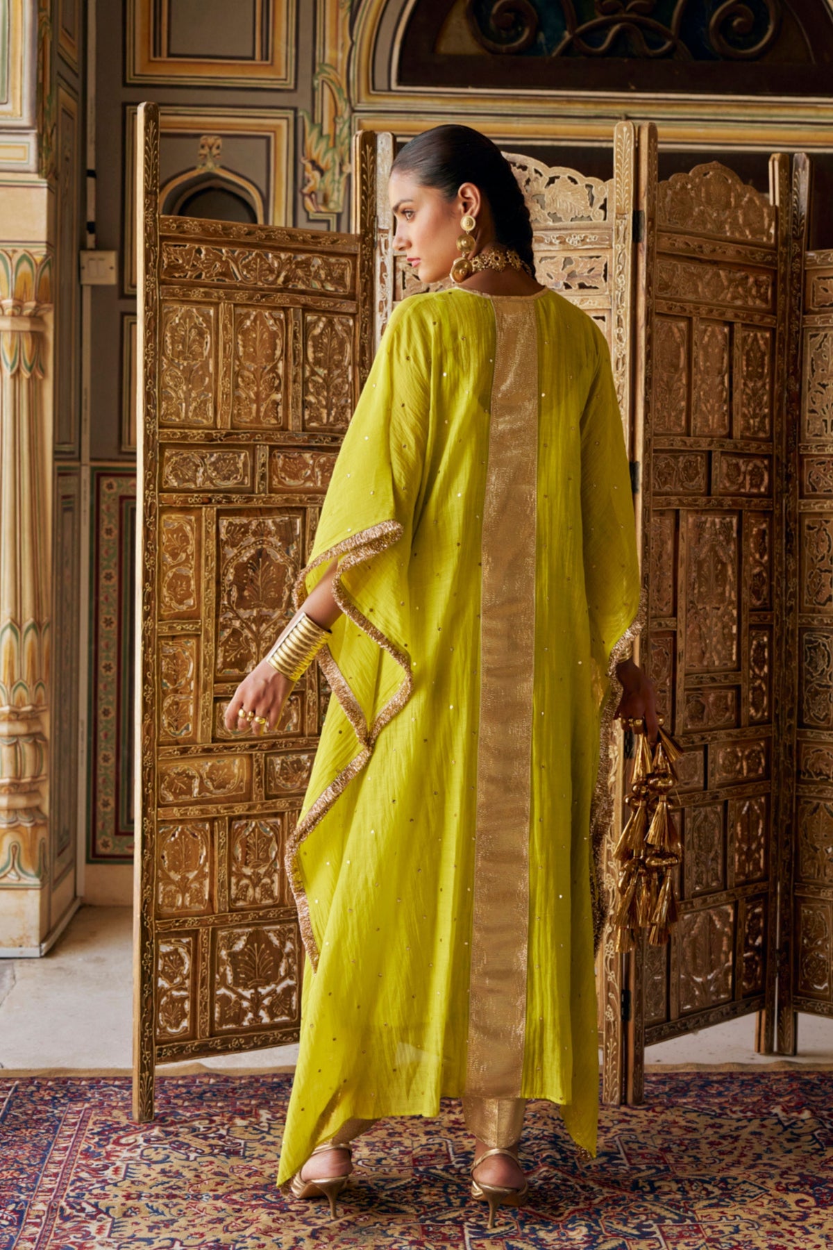 Citron Kaftan Set