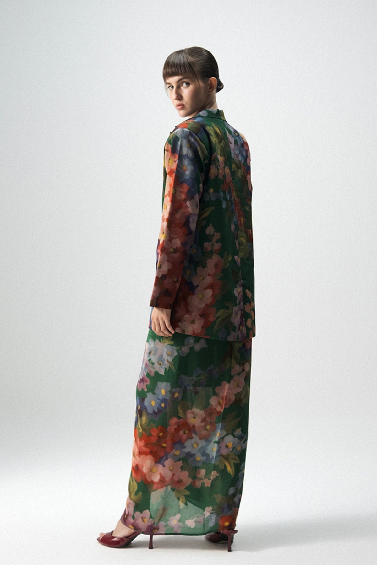 Thea Blazer & Skirt Set