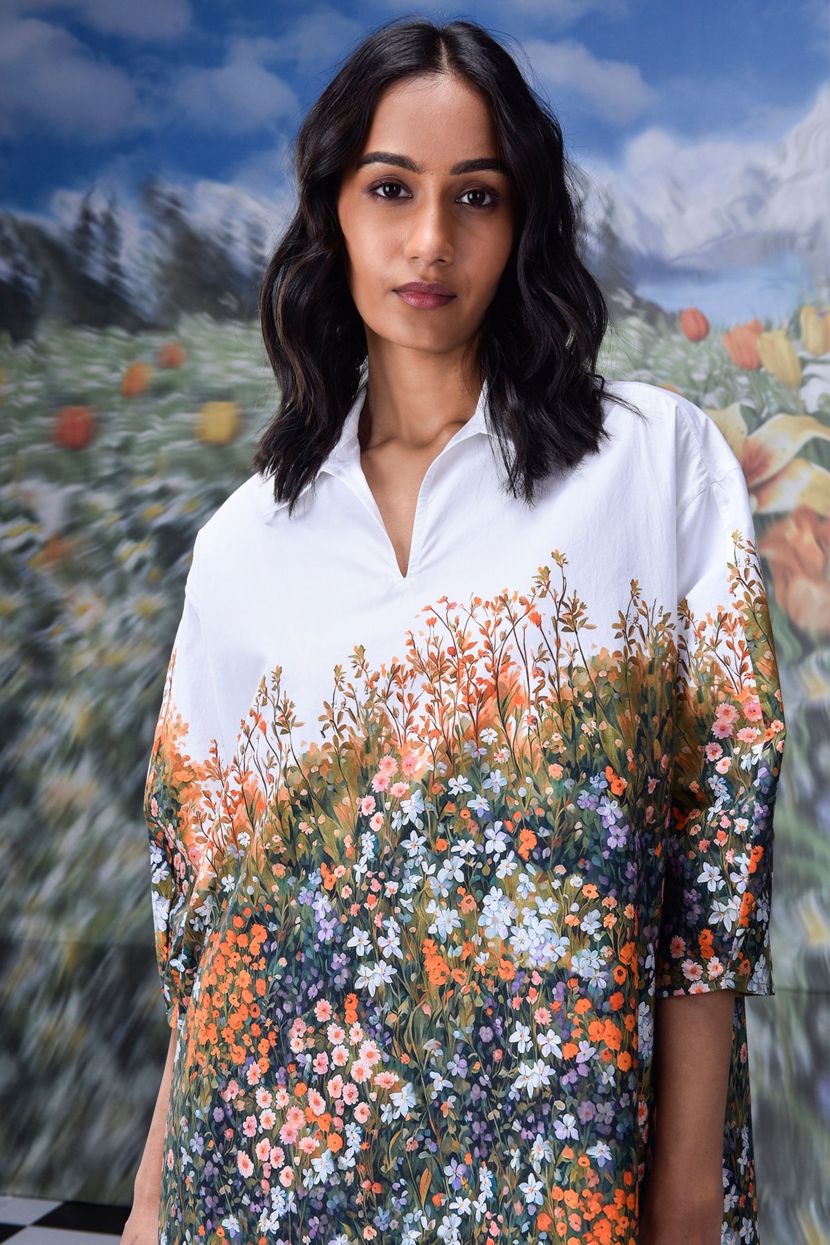 Meadow Print Dress