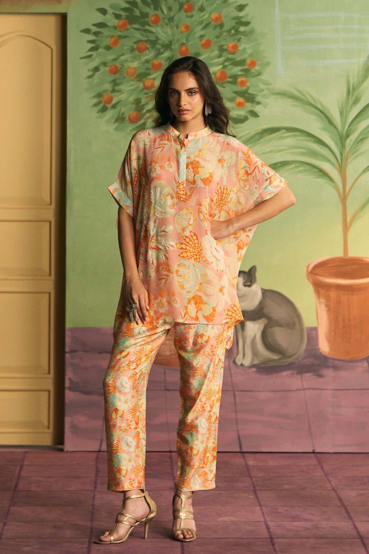 Peach Orchard Co-ord Set