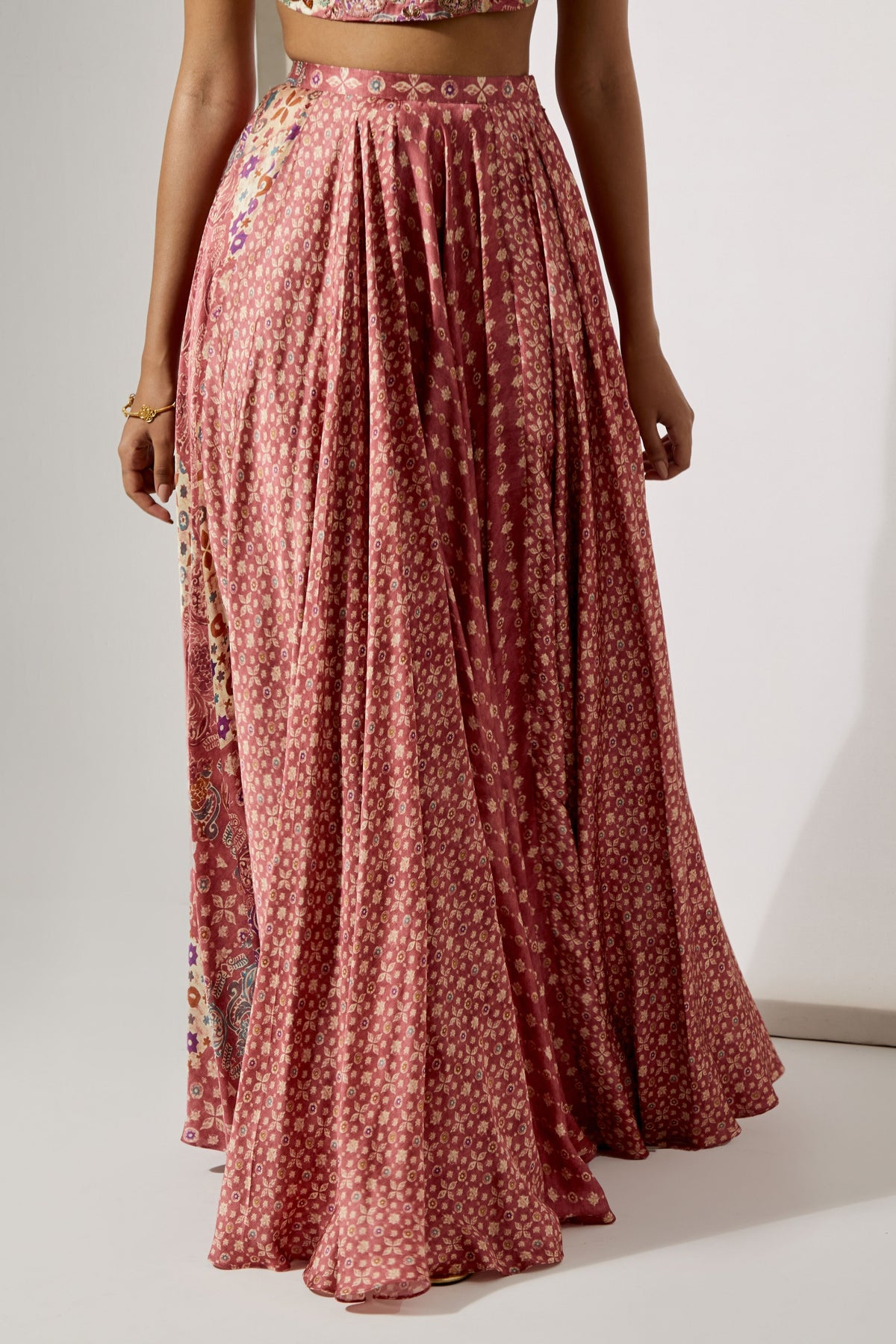 Rosewood Halter Skirt Set