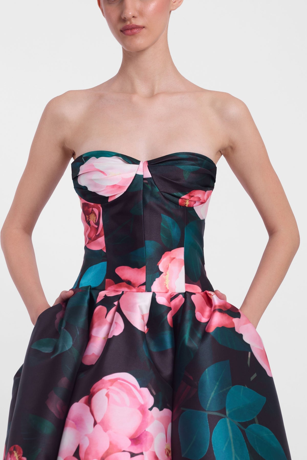 Strapless  Midi