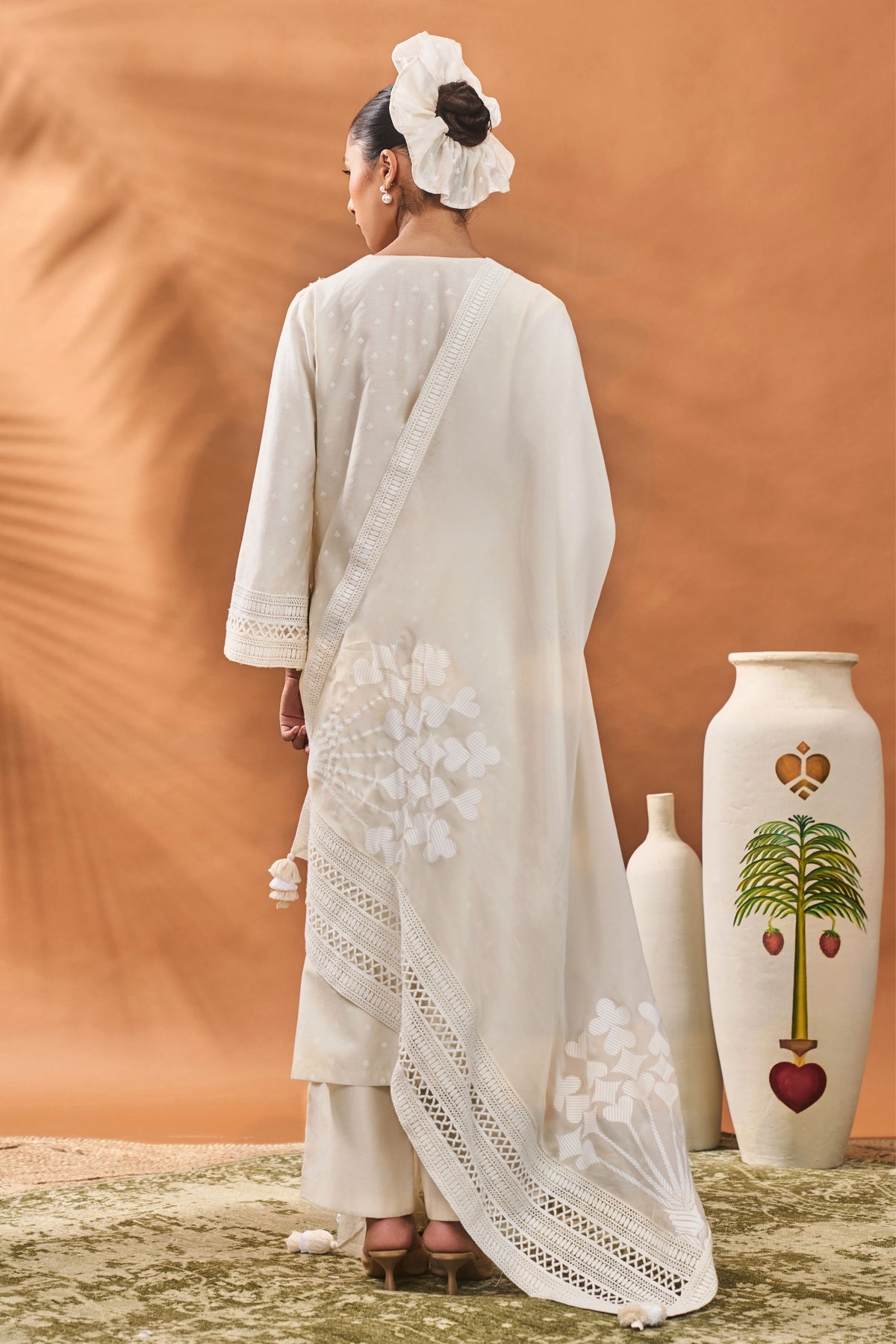 Ivory All Fours Kurta Set