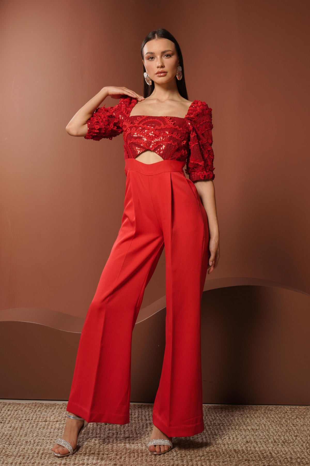Sequinned Jumpsuit
