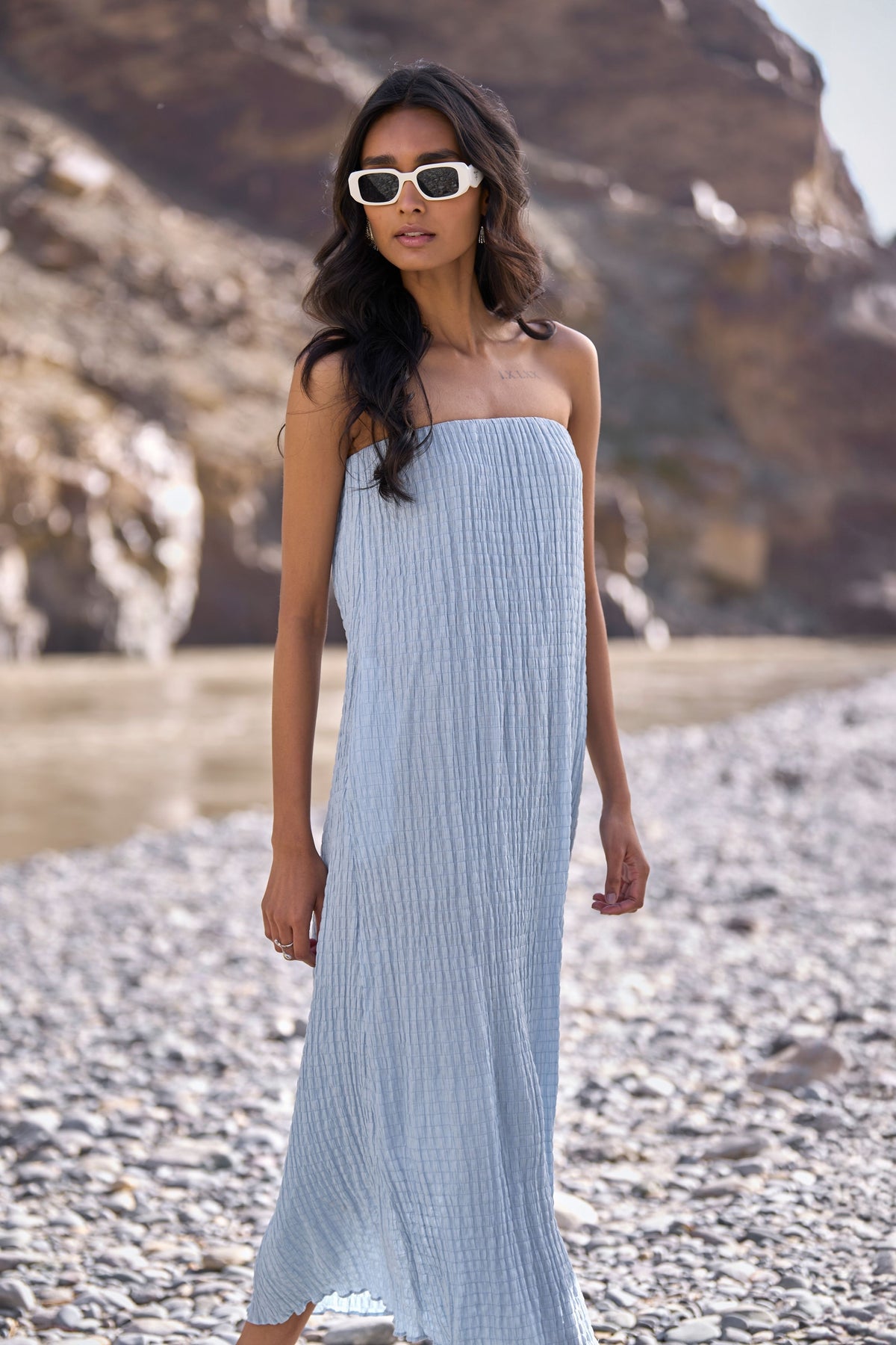Crushed Crinkled Midi