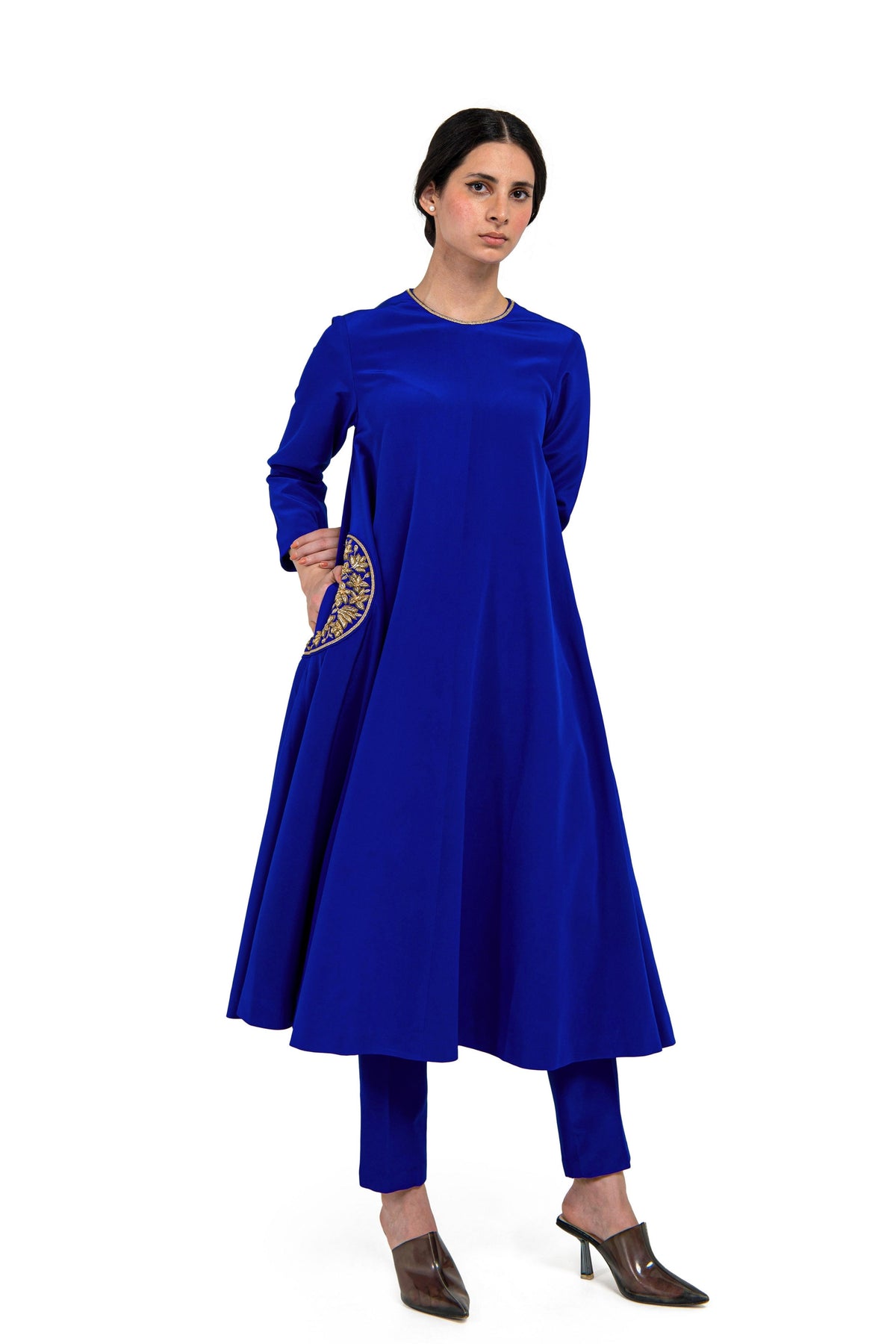 Hana &amp; Suzume Blue Kurta Set