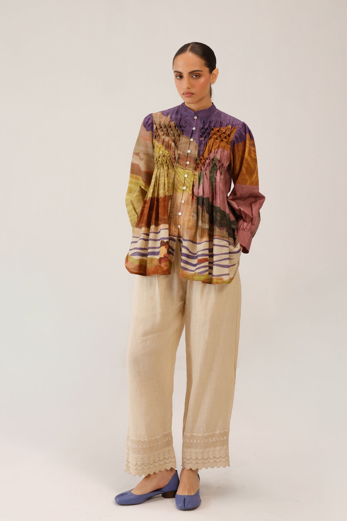 Smocked Leni Top