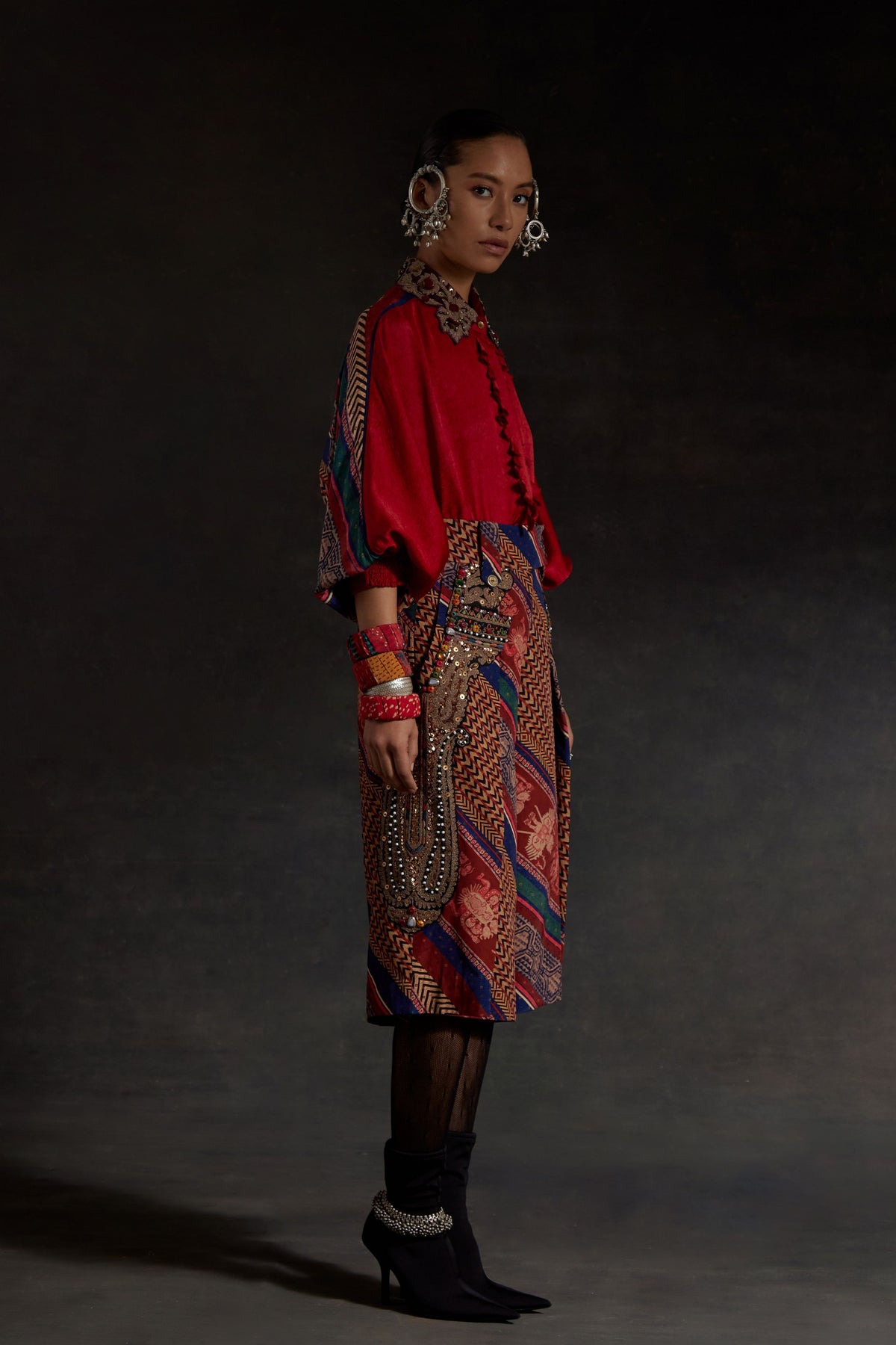 Mandala Shirt With Shorts