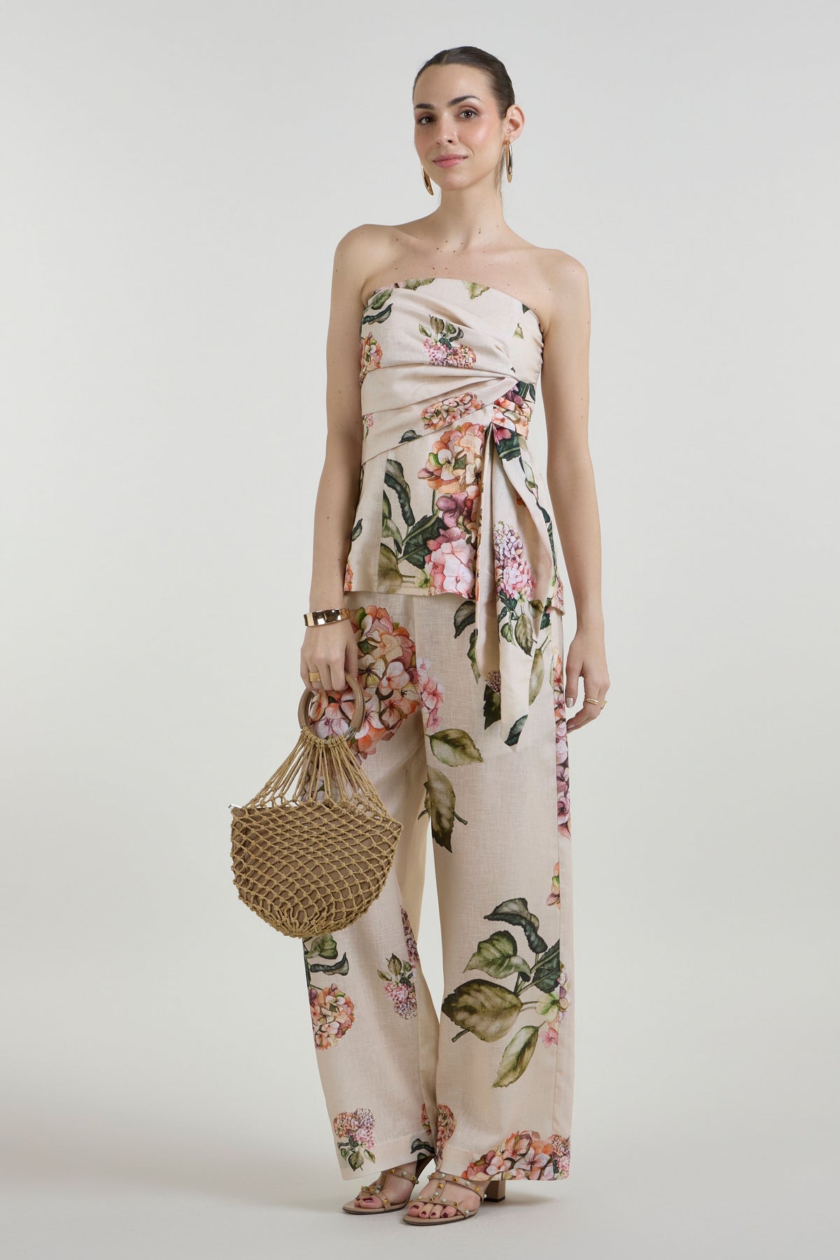 Hazel Strapless Co-Ord Set