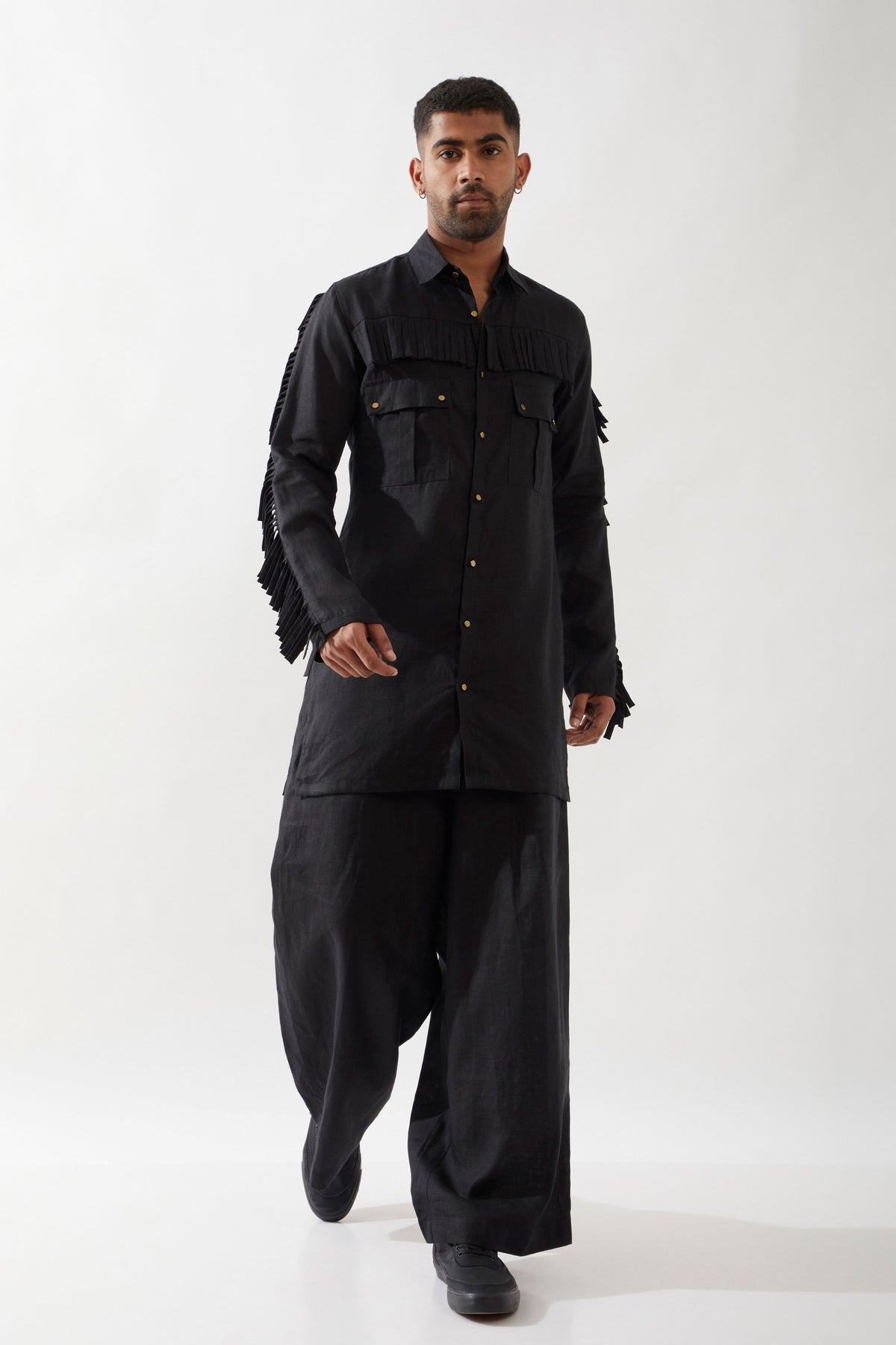 Eros Black Kurta Set