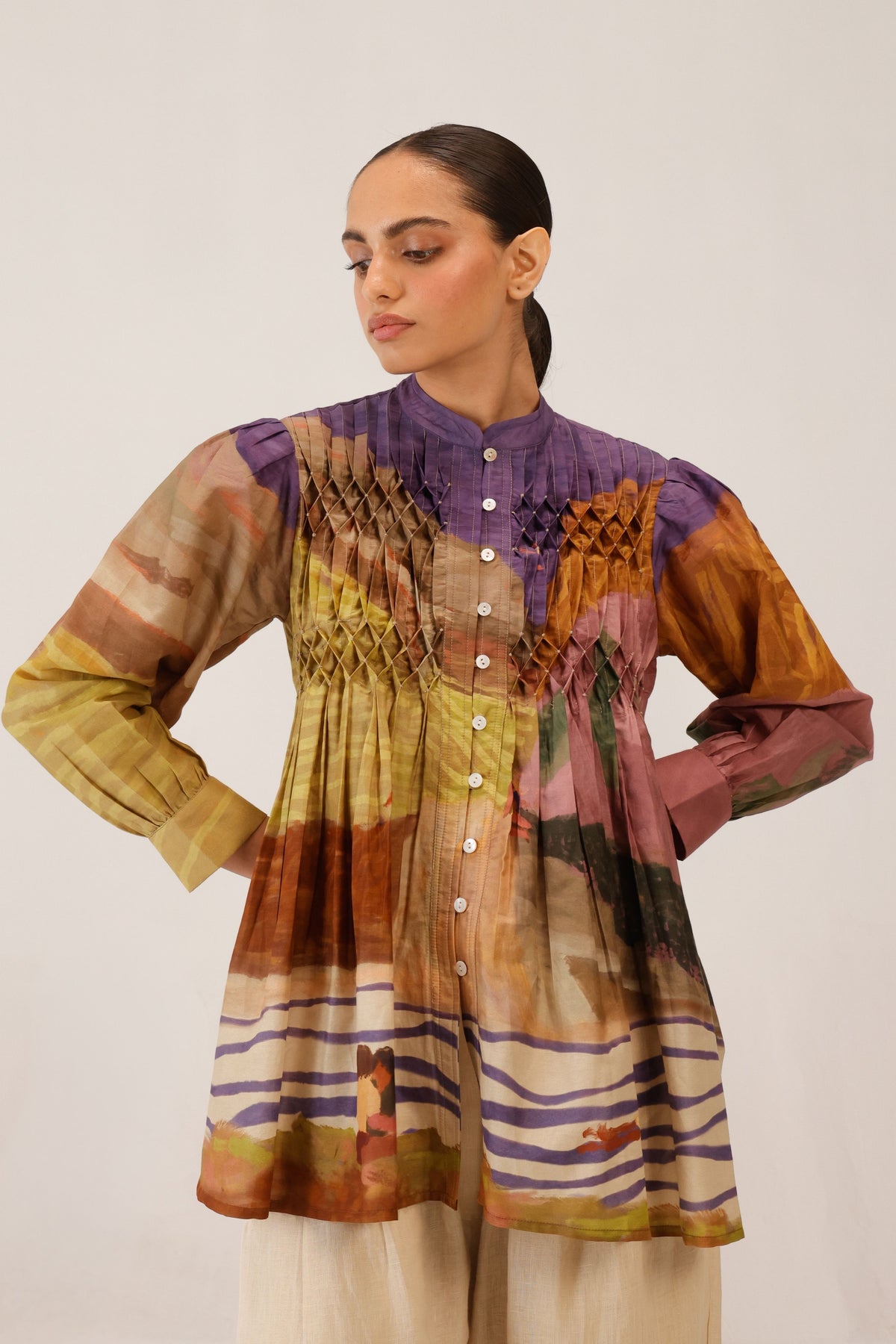 Smocked Leni Top