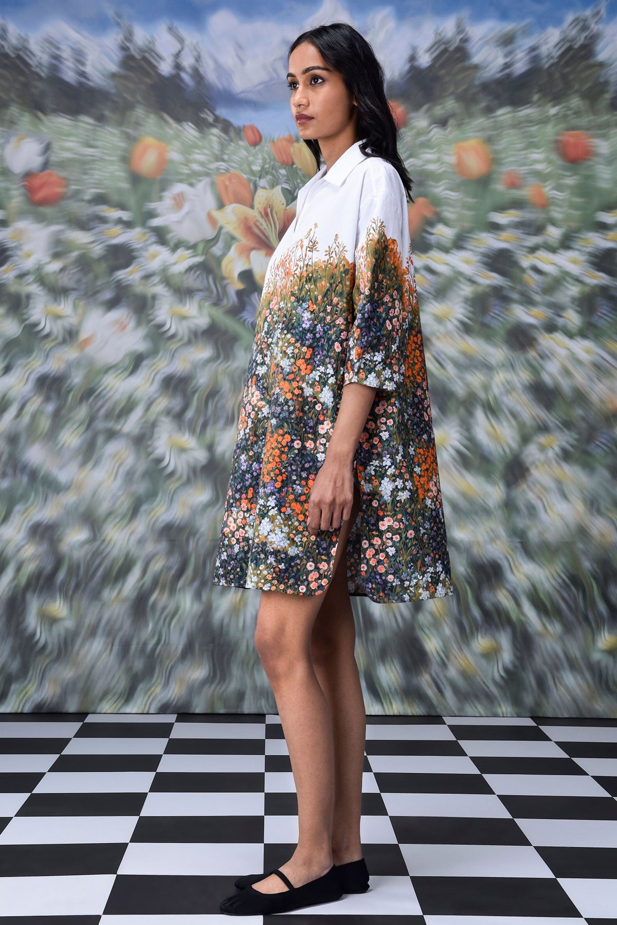 Meadow Print Dress