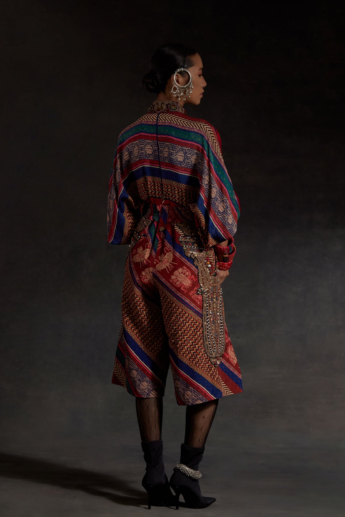 Mandala Shirt With Shorts
