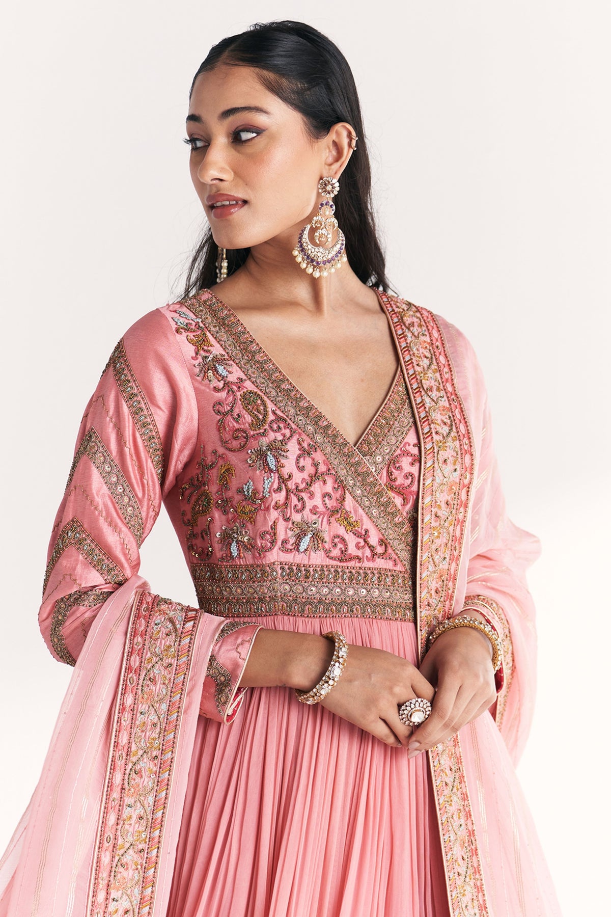 Kamya Light Pink Anarkali