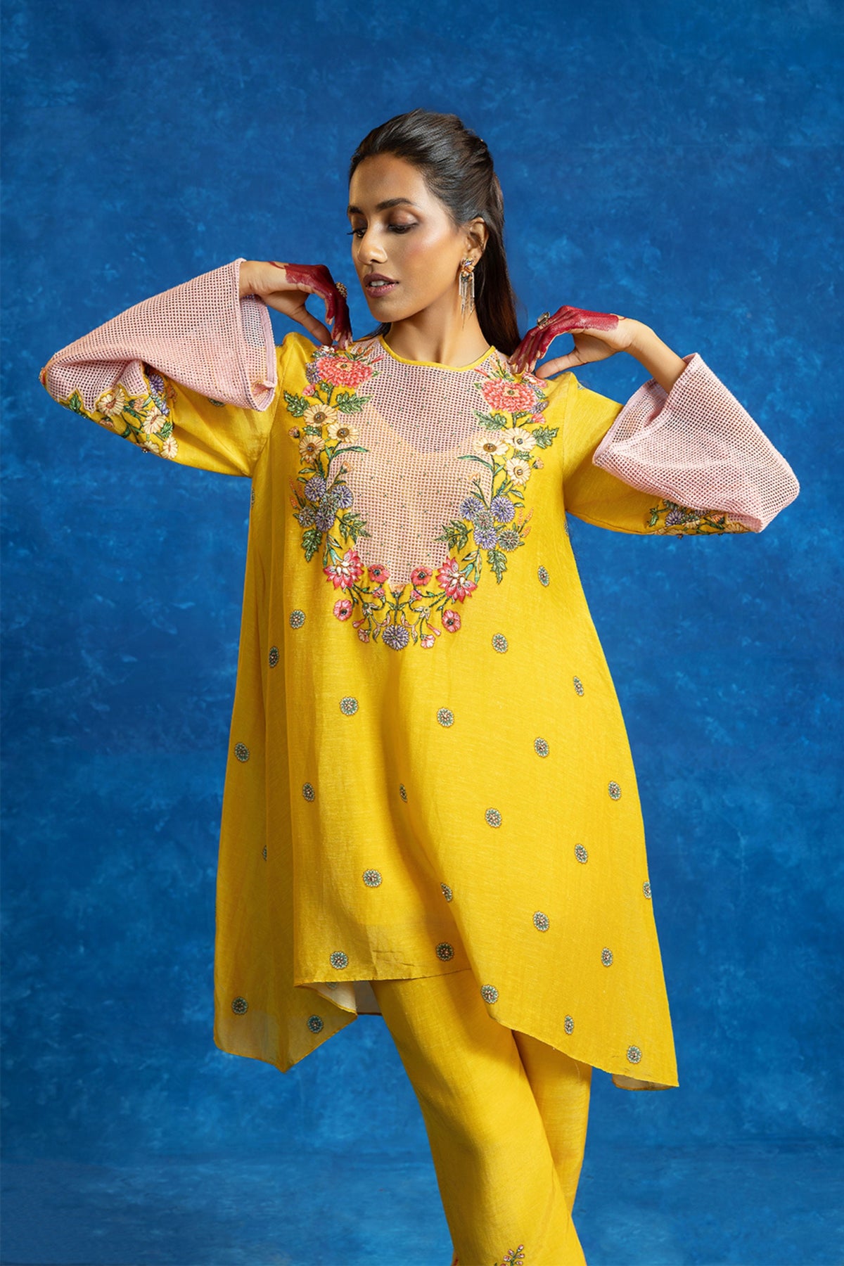 Yellow Baghira Kurta Set