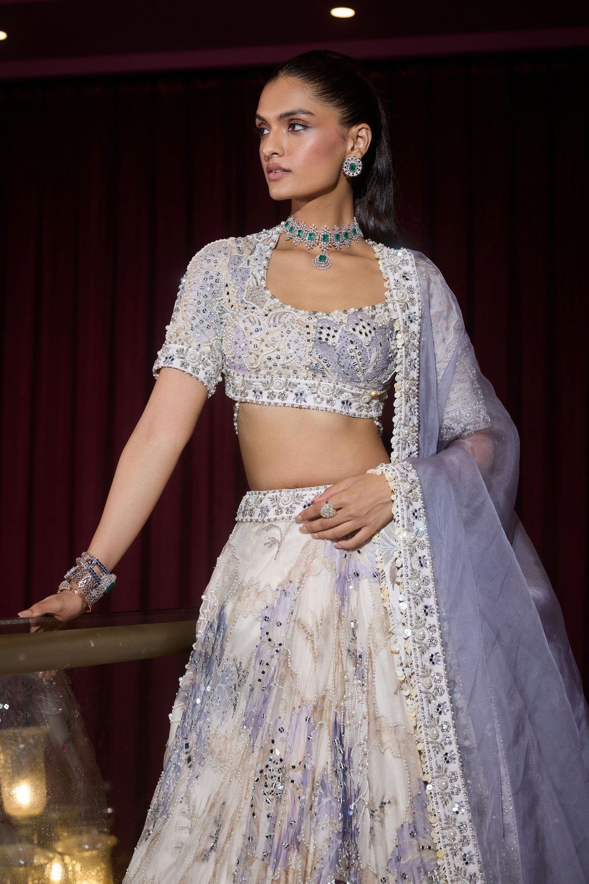 Malika Lehenga Set
