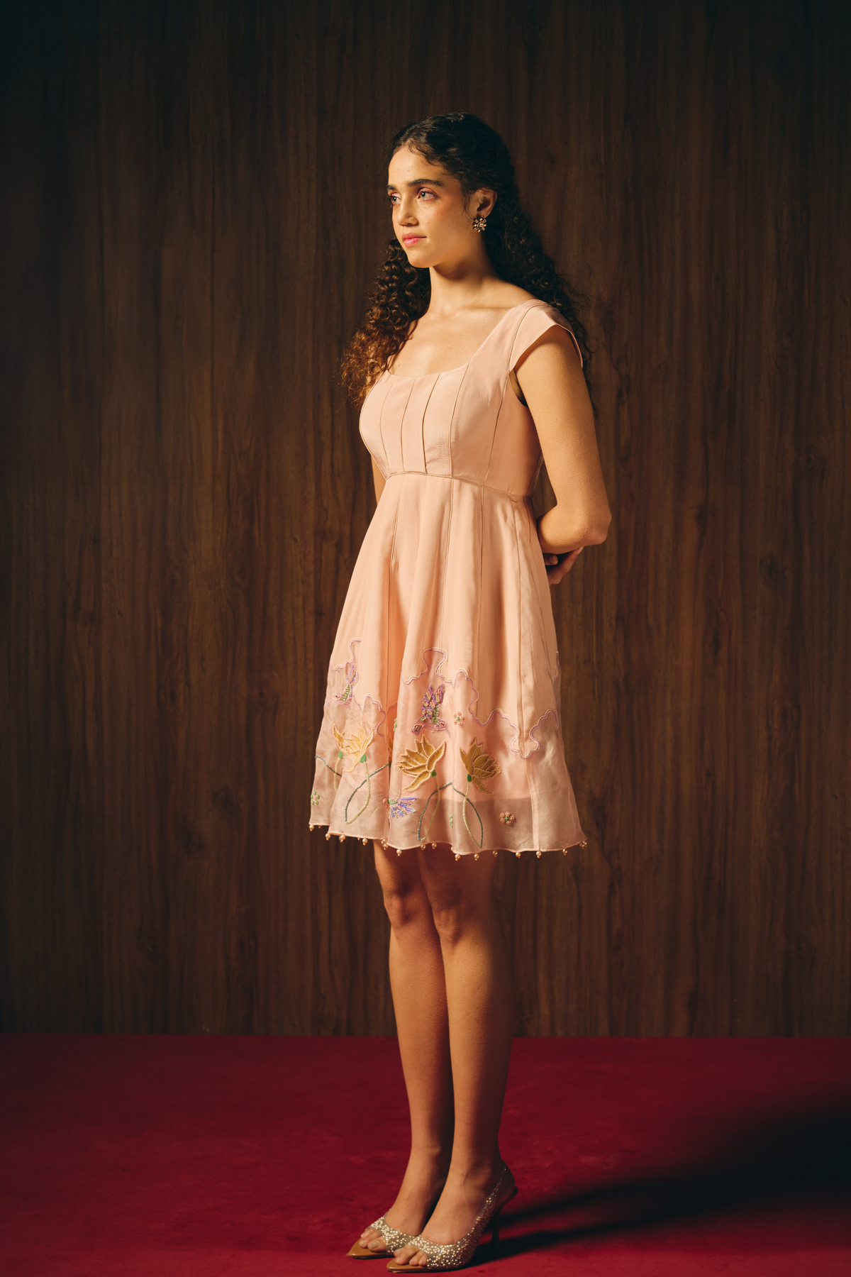 Misty Rose Short Dress