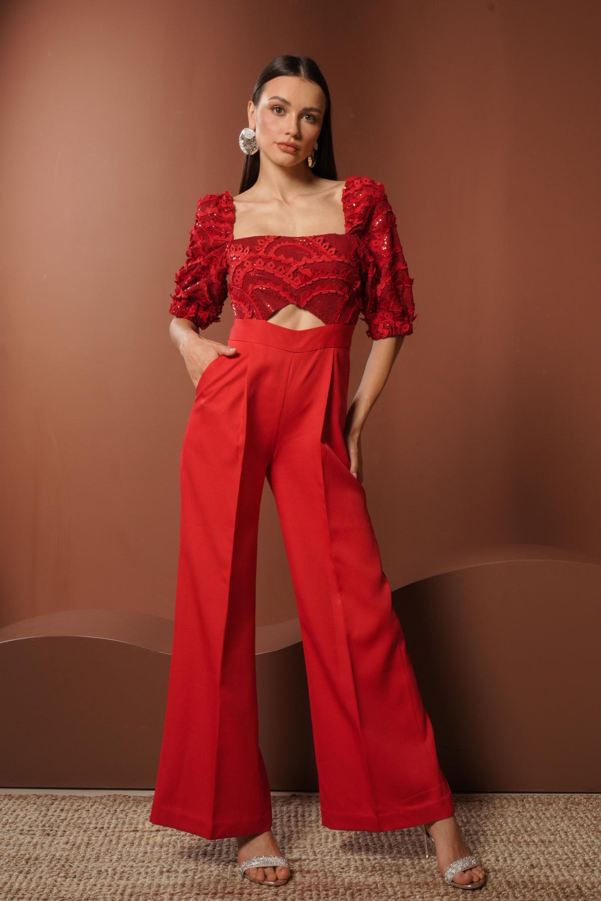 Sequinned Jumpsuit
