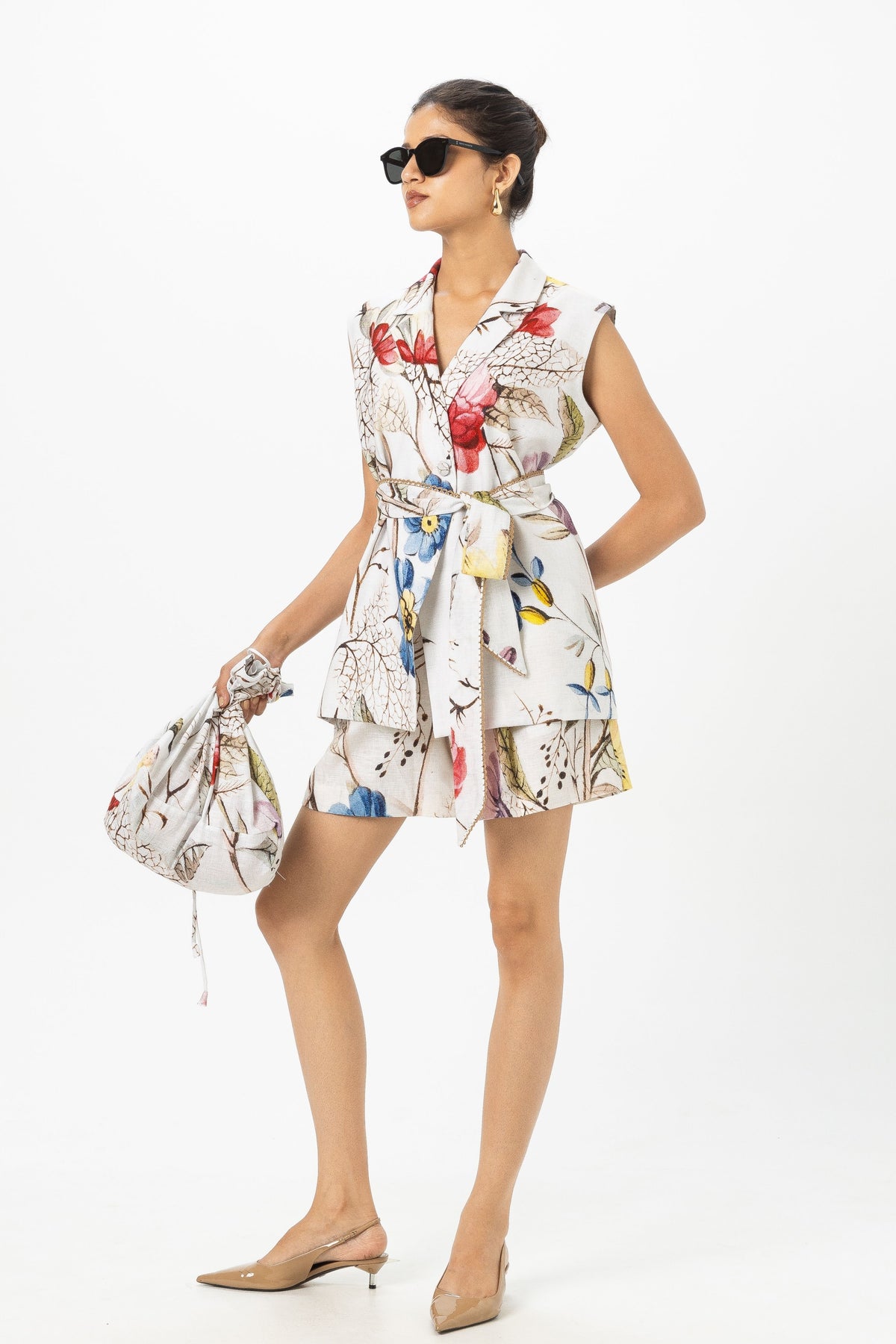 Alicia Jacket Shorts Set
