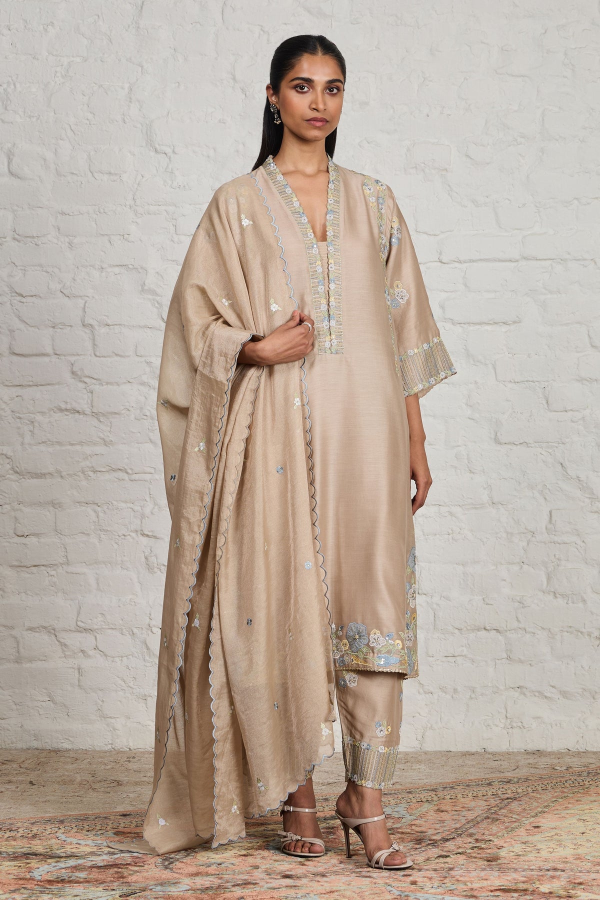 Fern Long Kurta Set