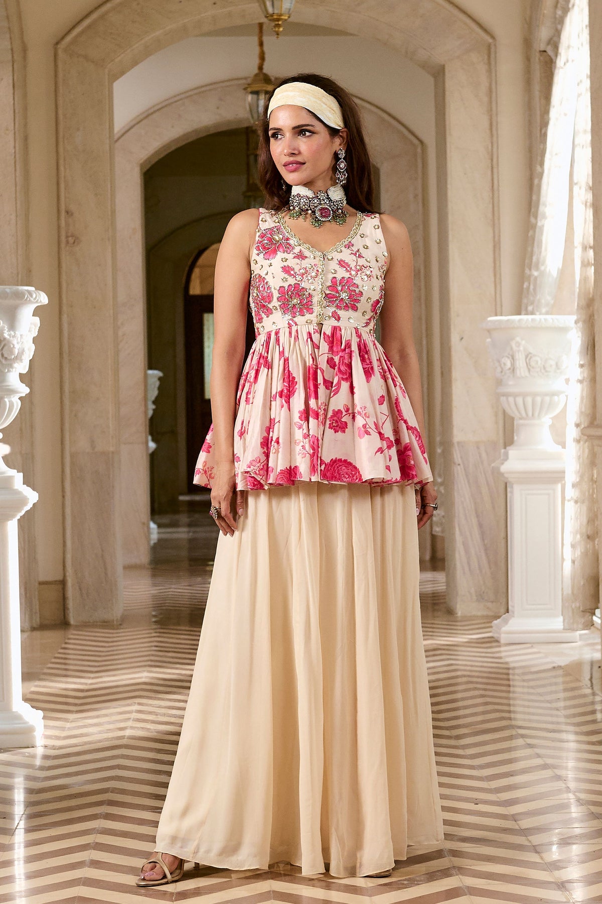 Nishi Peplum Set
