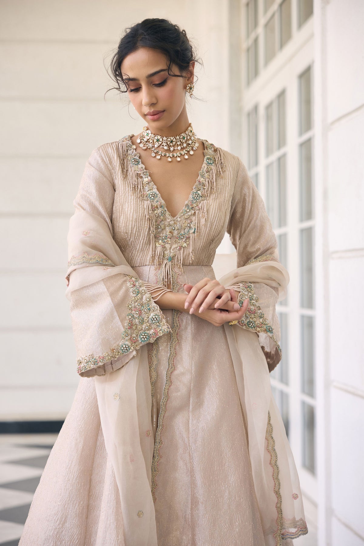 Calla Anarkali Set