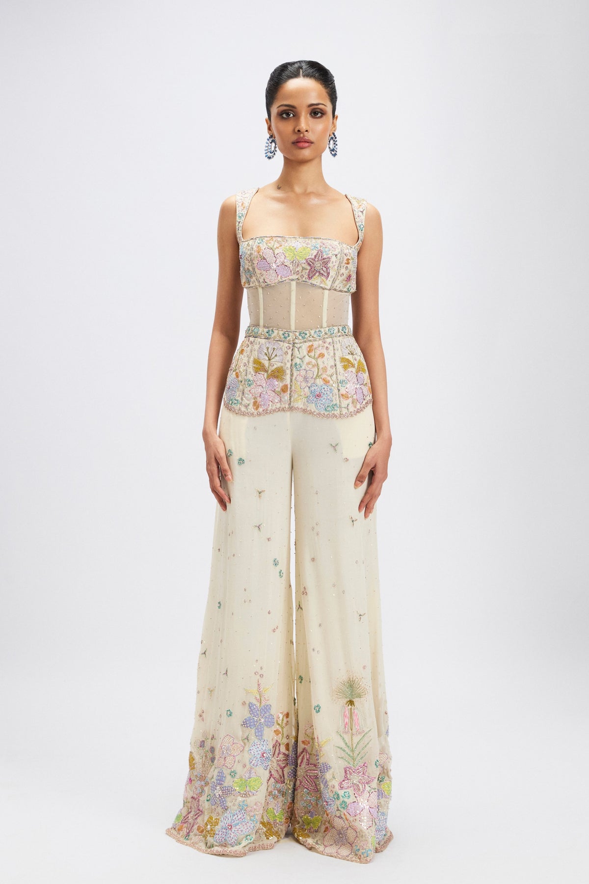 Dorin Ivory Jumpsuit